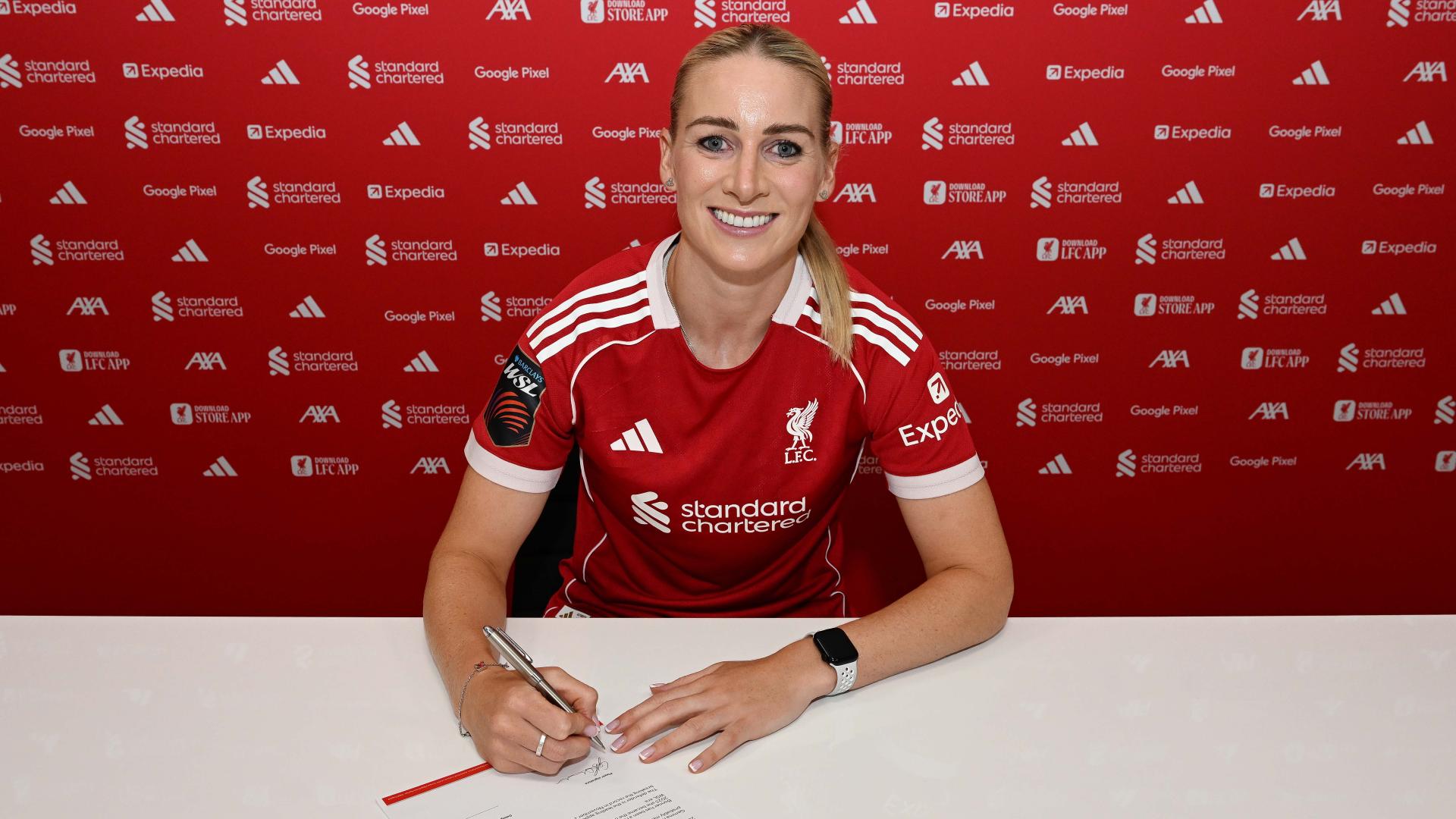 Gemma Bonner signs new Liverpool FC Women contract