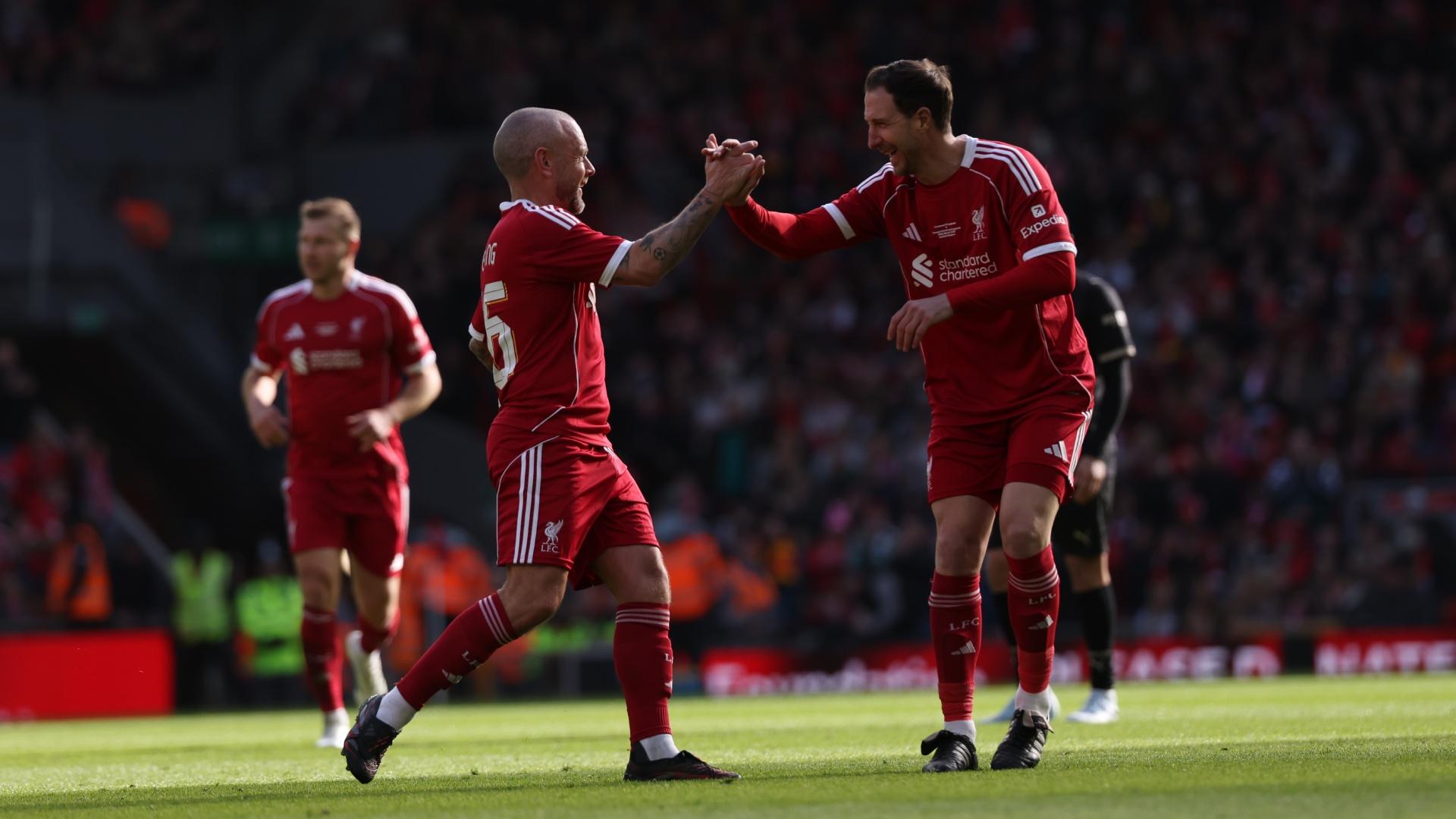 Gallery: The best images from LFC Legends' meeting with Borussia Dortmund at Anfield
