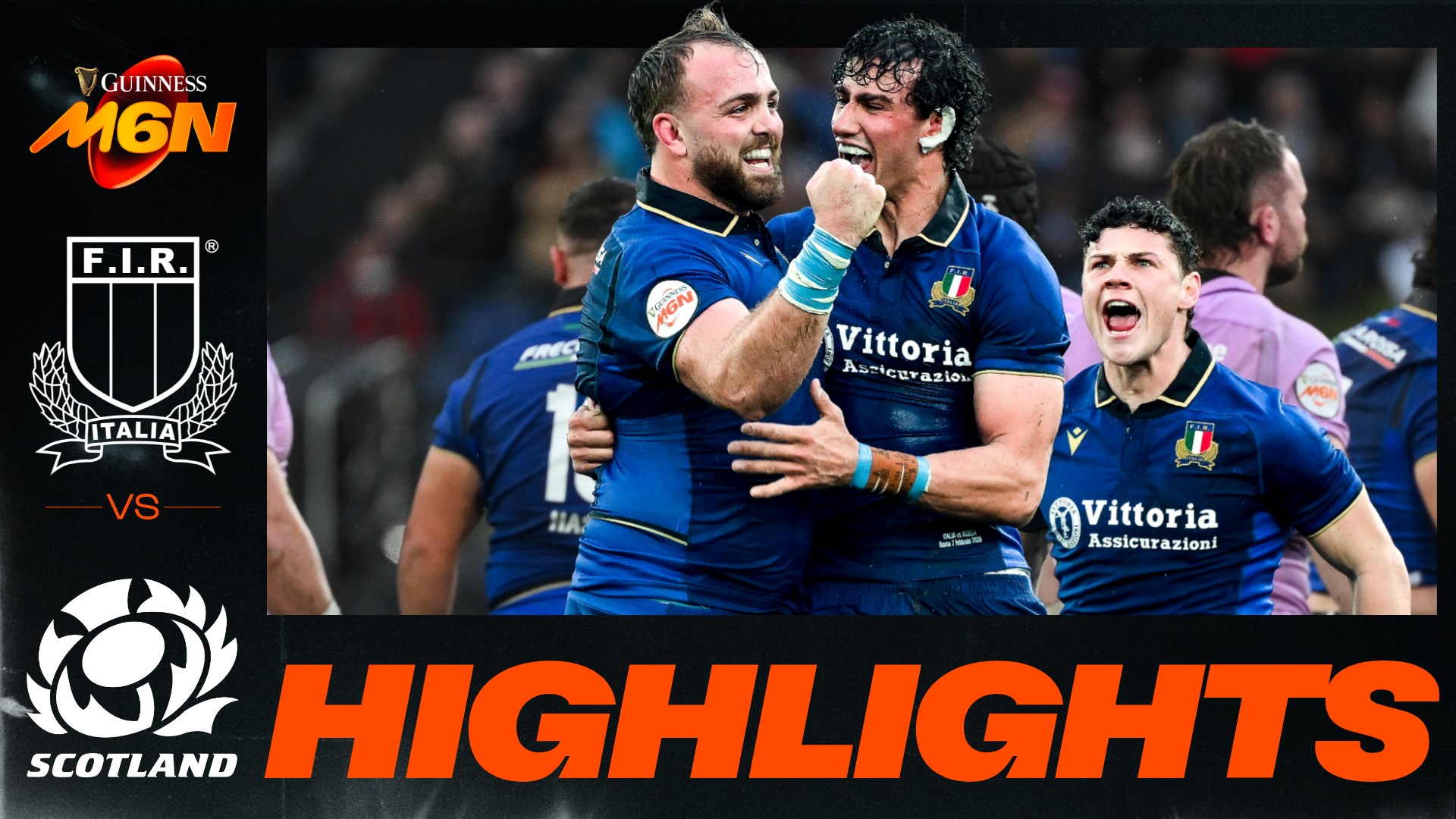  Italy v Scotland | An opening weekend win in the rain!