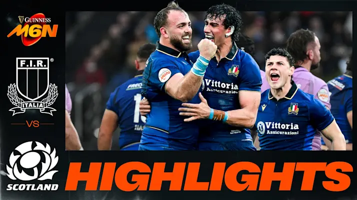 Italy v Scotland | An opening weekend win in the rain!