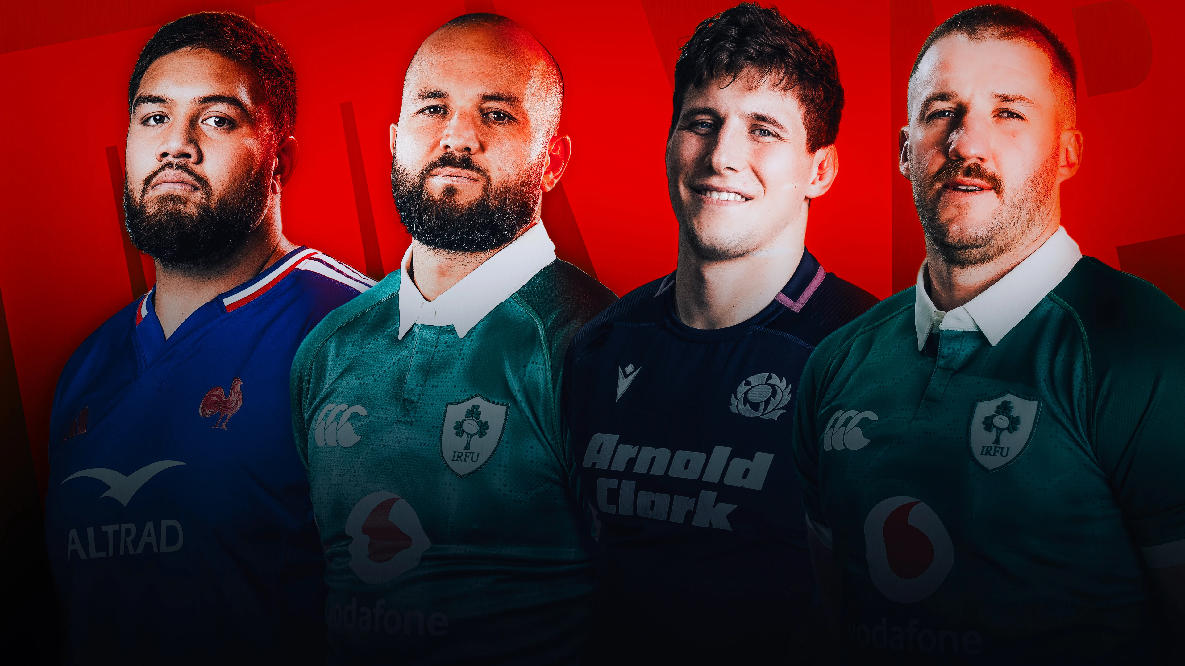 A graphic featuring a line-up of all four Weekend MVP nominees for round three.