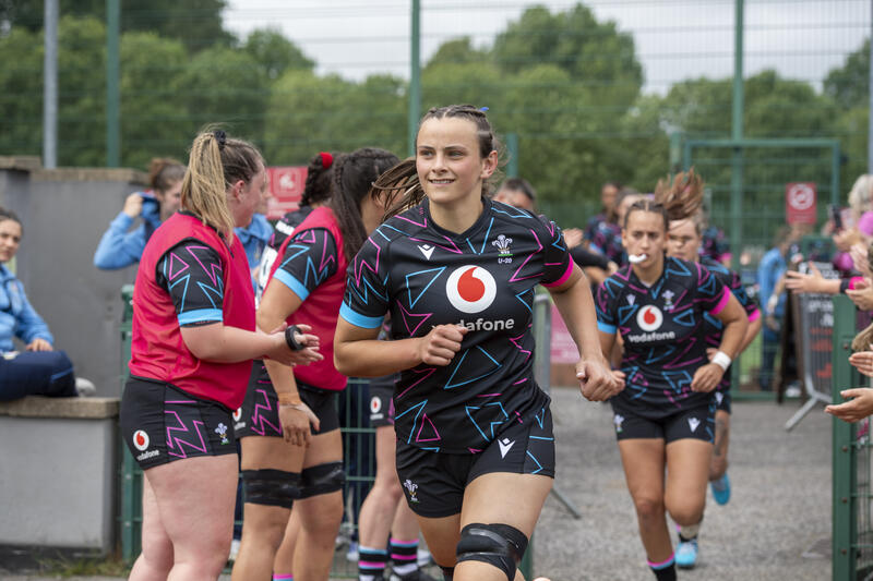 Wales captain Bran Metcalfe