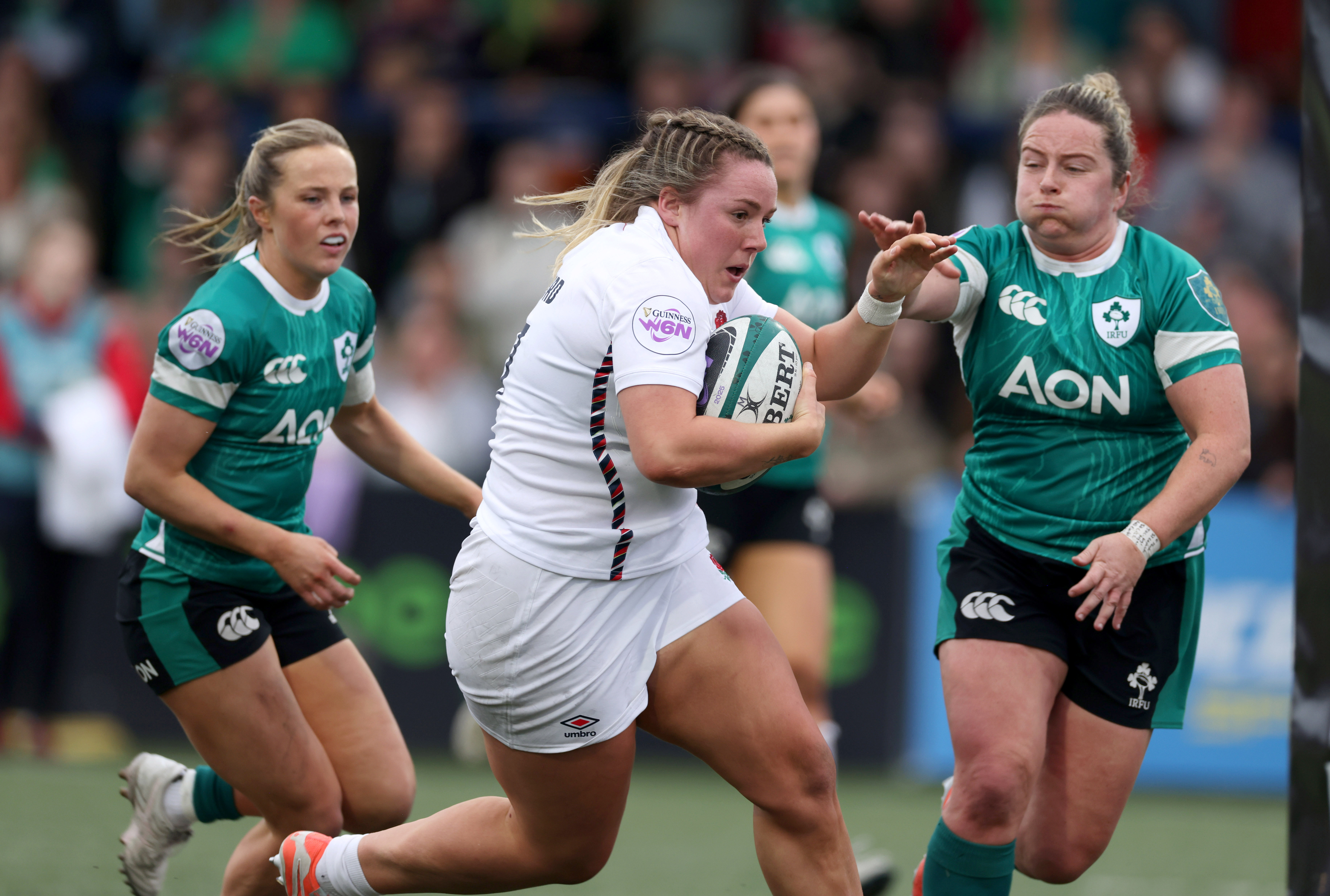 Kelsey Clifford scores v Ireland W6N 2025