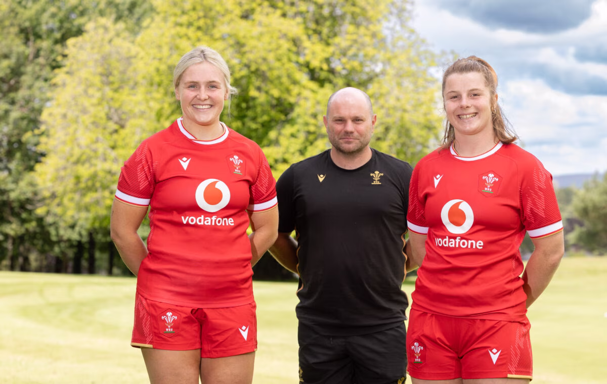 Wales Women co-captains 2025