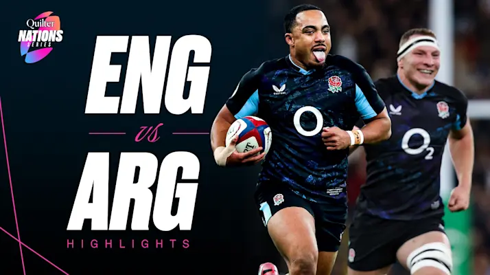 HIGHLIGHTS | England v Argentina | Los Pumas attempt another epic comeback!