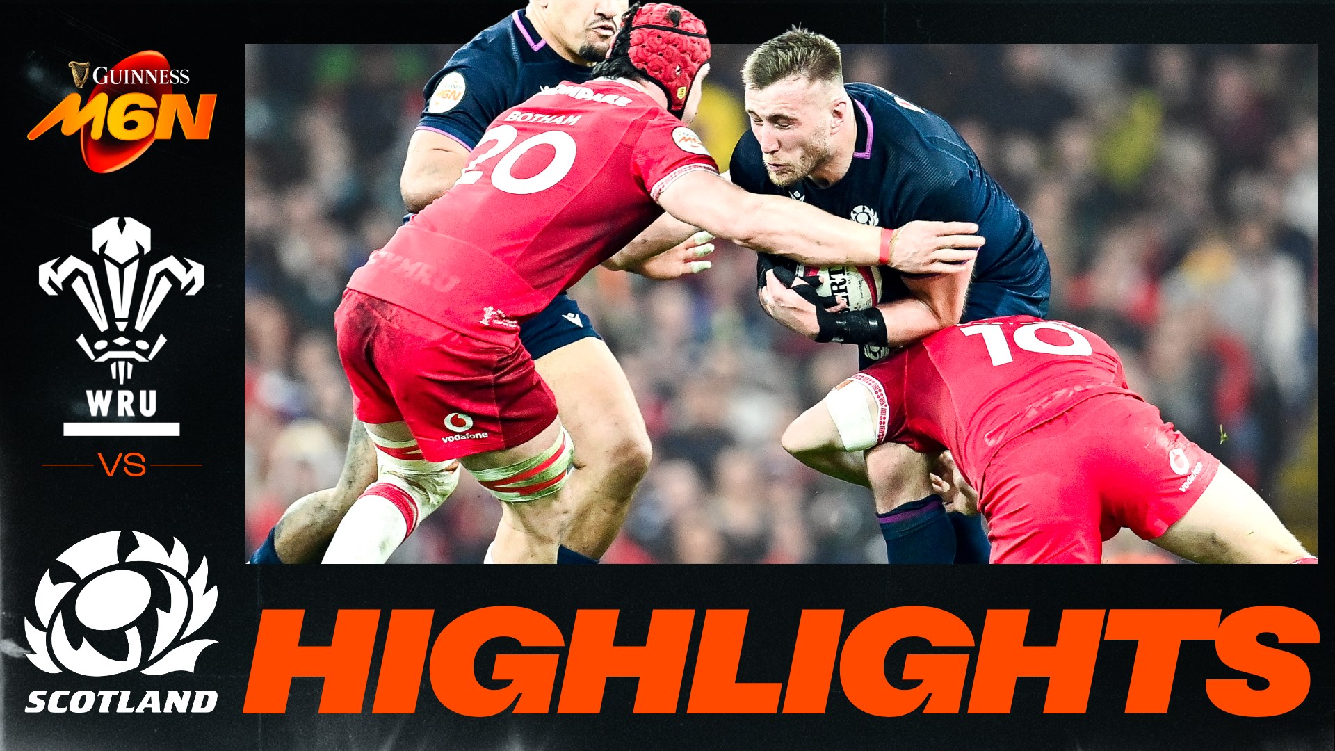 HIGHLIGHTS | Wales v Scotland | A 70th minute try seals the win!