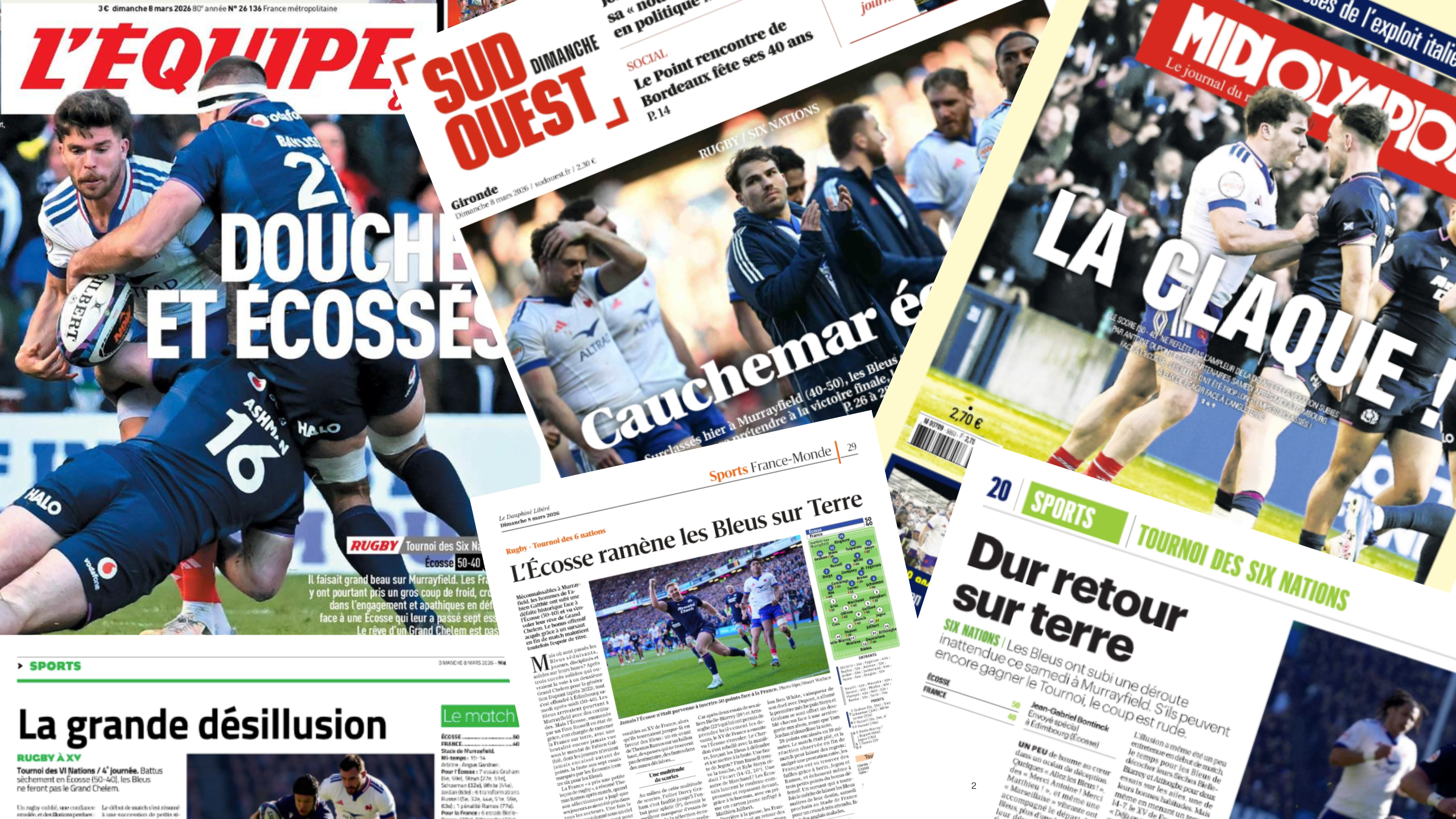 M6N 2026 - Press review following France's defeat vs. SCO