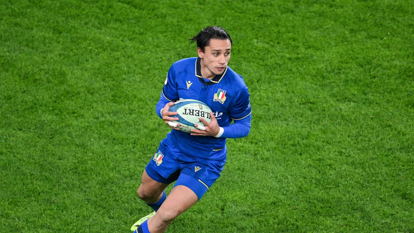 Capoizzo Rugby Italy team news: Capuozzo returns to face France | Six Nations Rugby ...