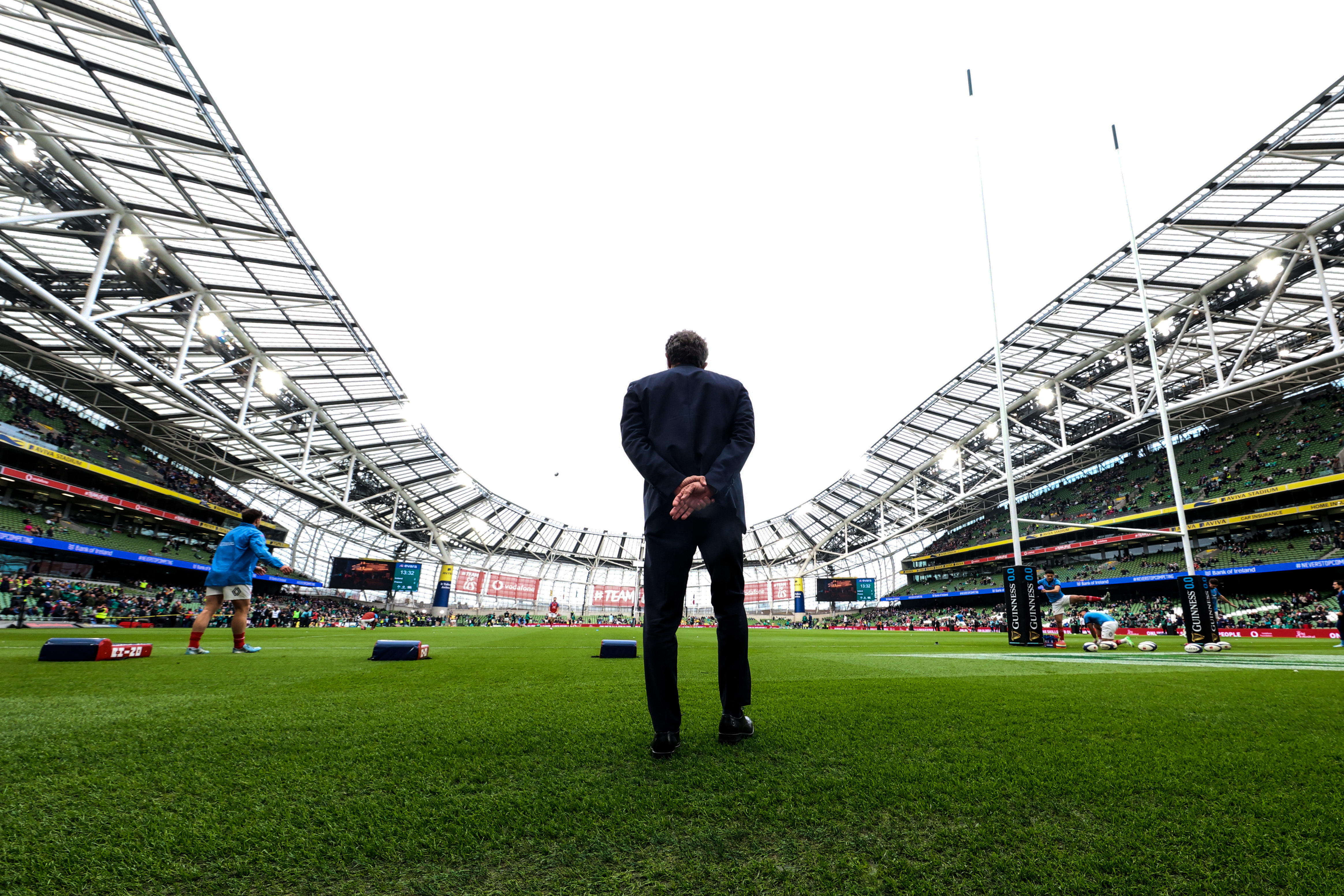 France's Head Coach Fabien Galthié ahead of the 2025 Six Nations Championship Round 4 between Ireland and France in Aviva Stadium, Dublin, Ireland, Saturday, March 8, 2025 (Photo by Billy Stickland / Inpho)