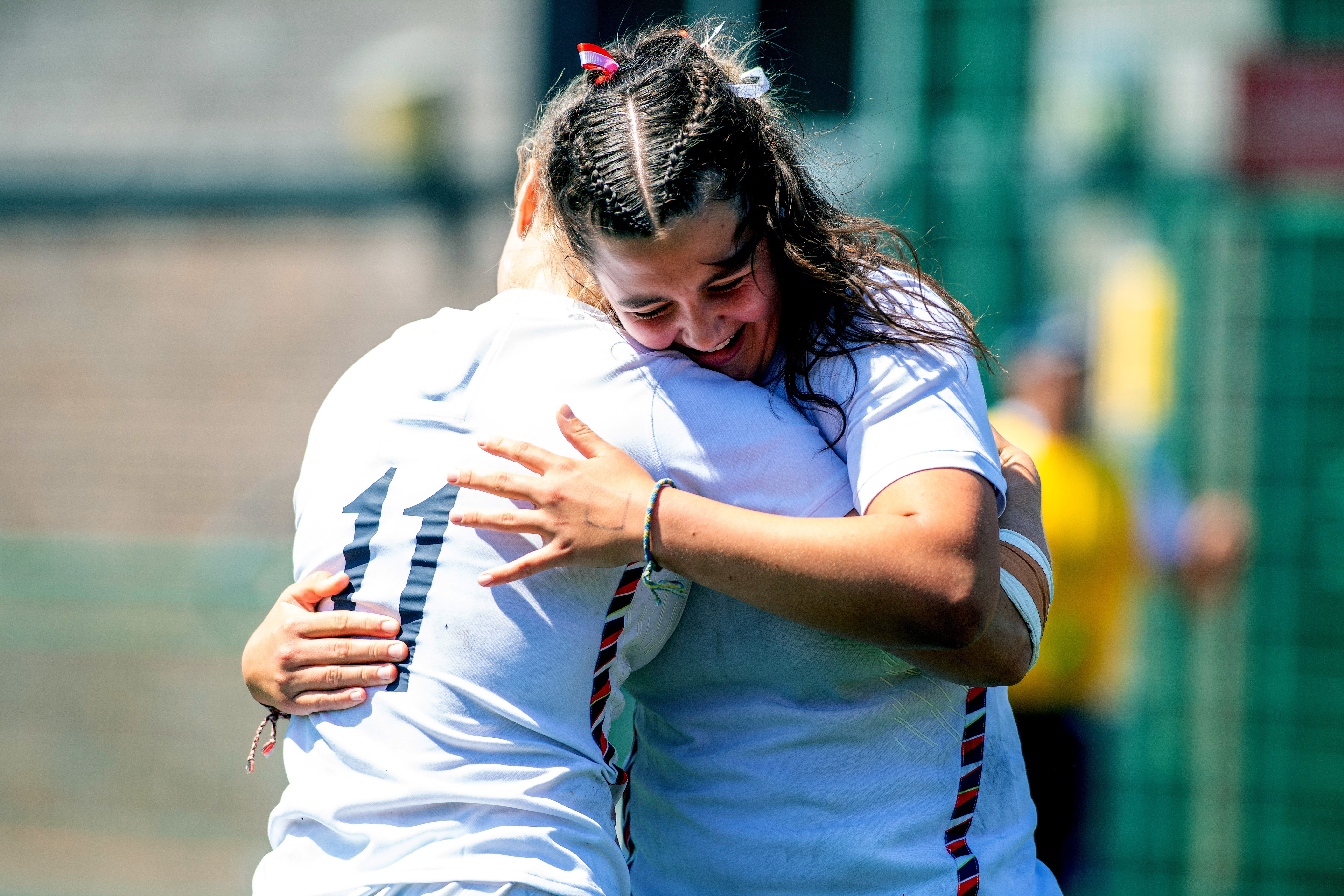 England celebrate after Italy win