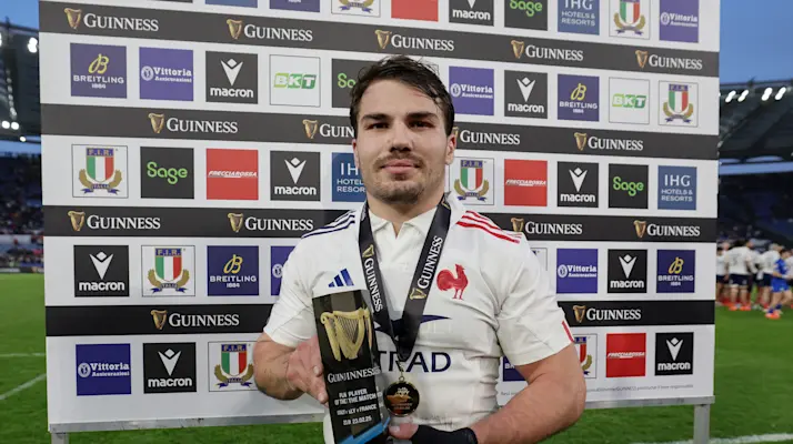 Antoine Dupont - Player of the Match - ITA v FRA 2025