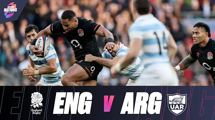 HIGHLIGHTS | ENGLAND V ARGENTINA | 2022 AUTUMN NATIONS SERIES