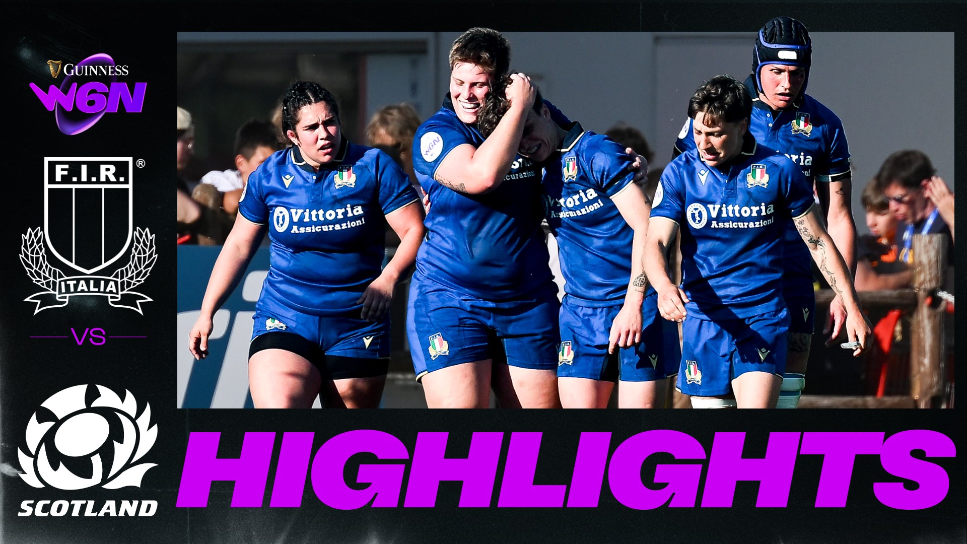 HIGHLIGHTS | Italy v Scotland | Italy shock and take down Scotland with a bonus point win!