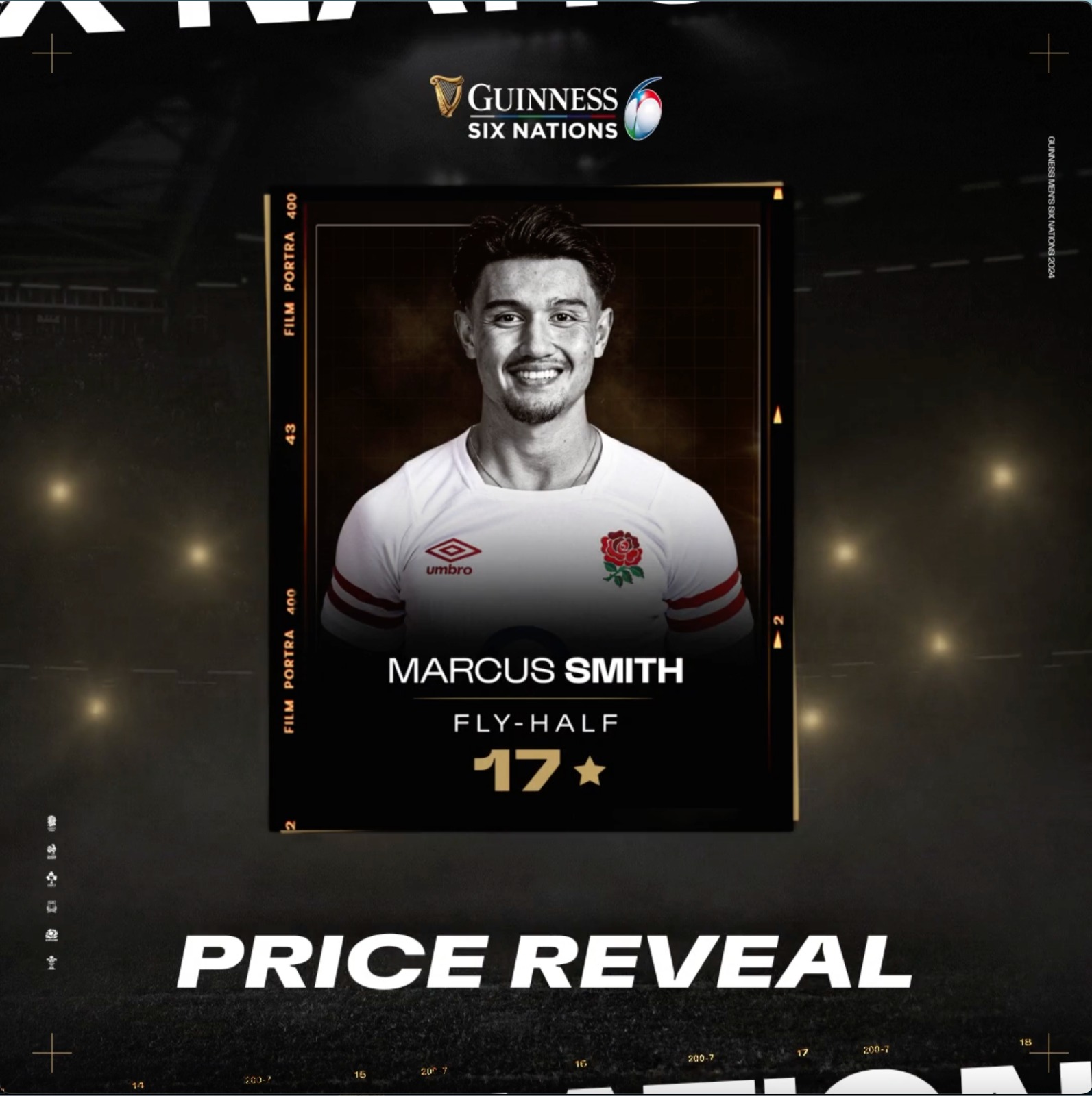 FANTASY RUGBY: PRICE REVEALS - Guinness Men's Six Nations