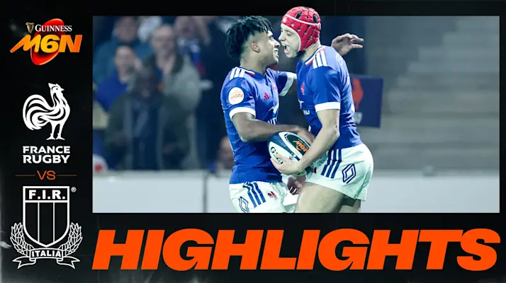 HIGHLIGHTS | France v Italy | The Grand Slam is still on!