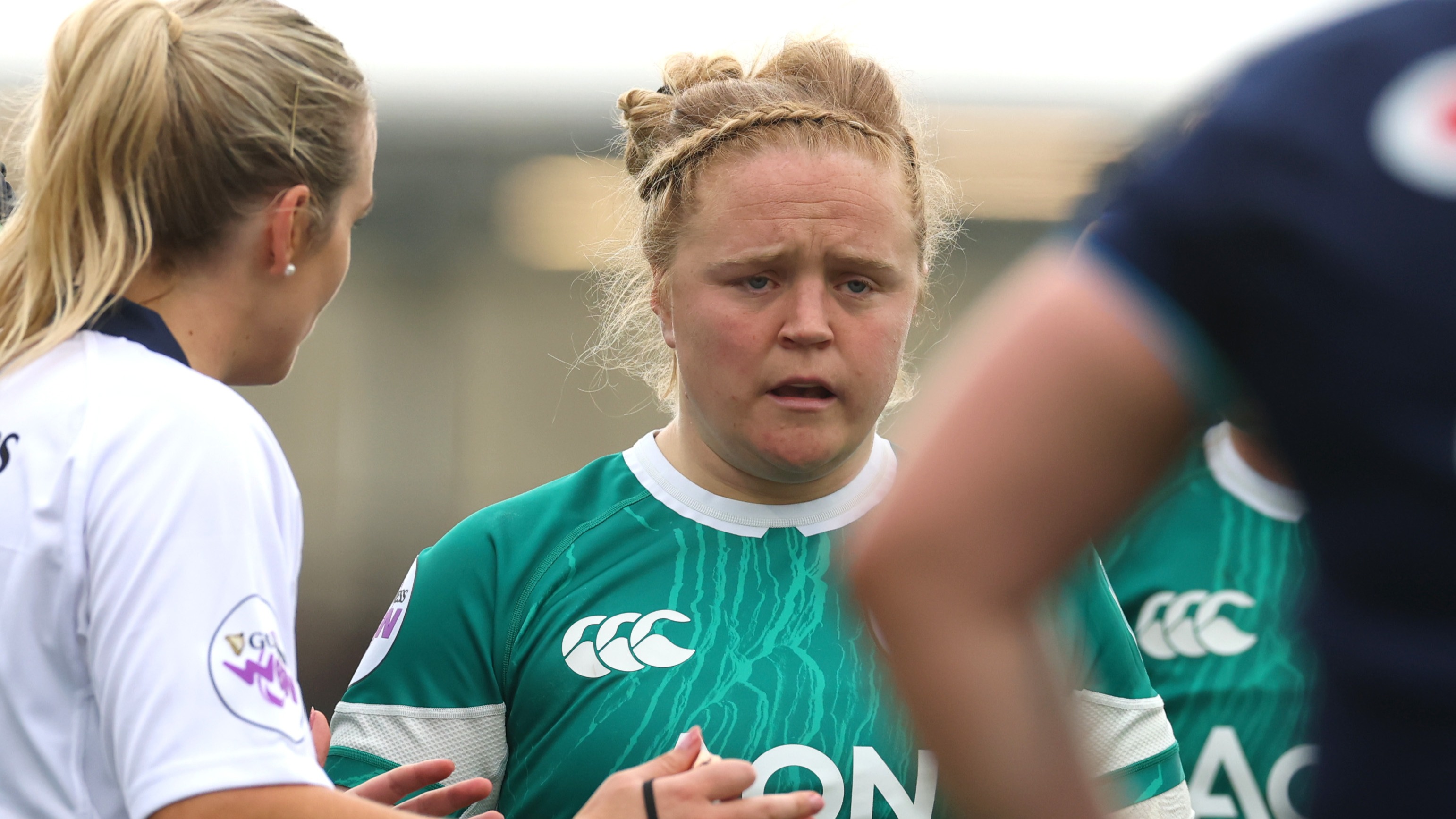 Ireland's Cliodhna Moloney during the 2025 Guinness Women's Six Nations Championship Round 5 game between Scotland and Ireland in Hive Stadium, Edinburgh, Scotland