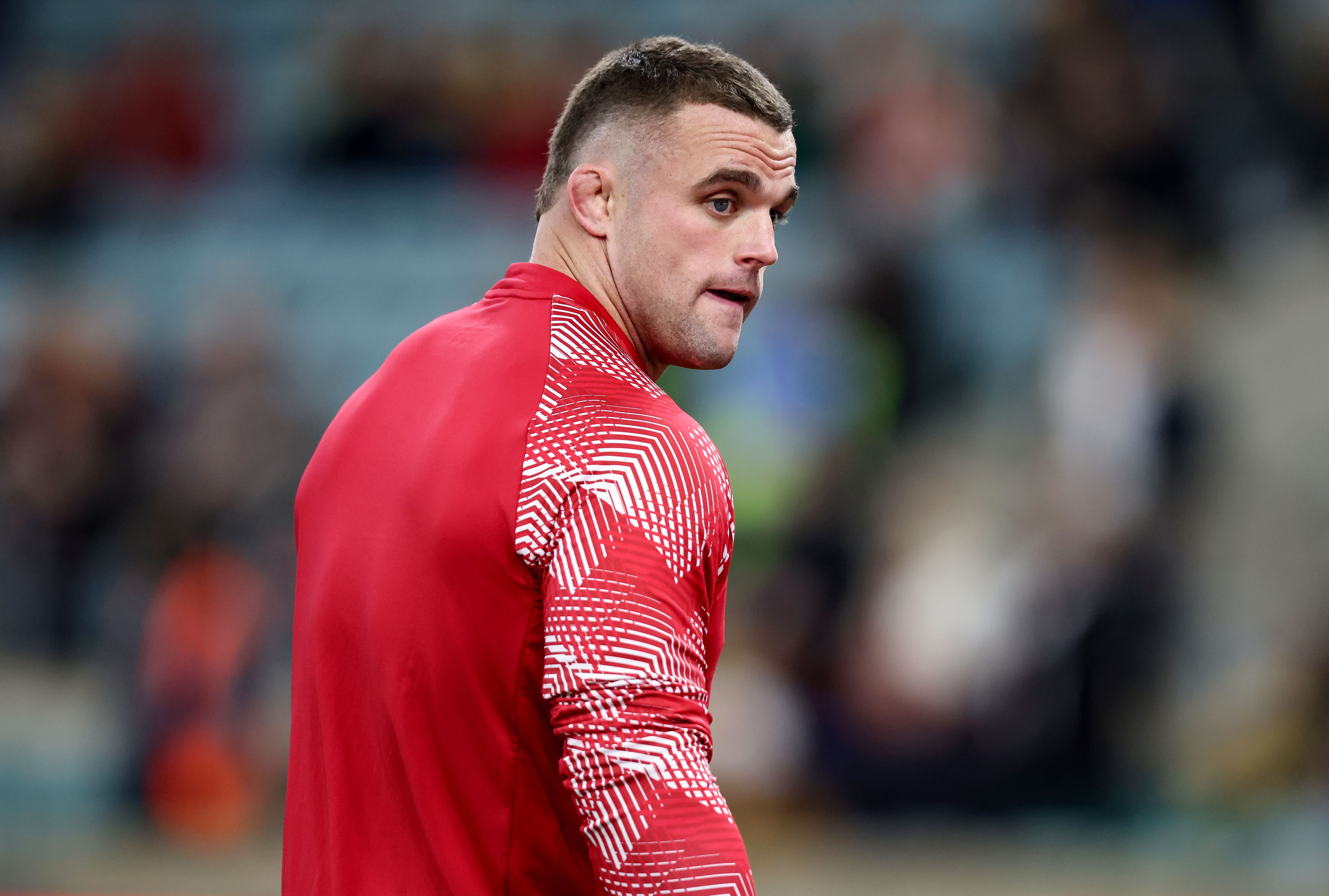 Ben Earl before the 2025 Quilter Nations Series game between England and Fiji in Allianz Stadium, Twickenham.