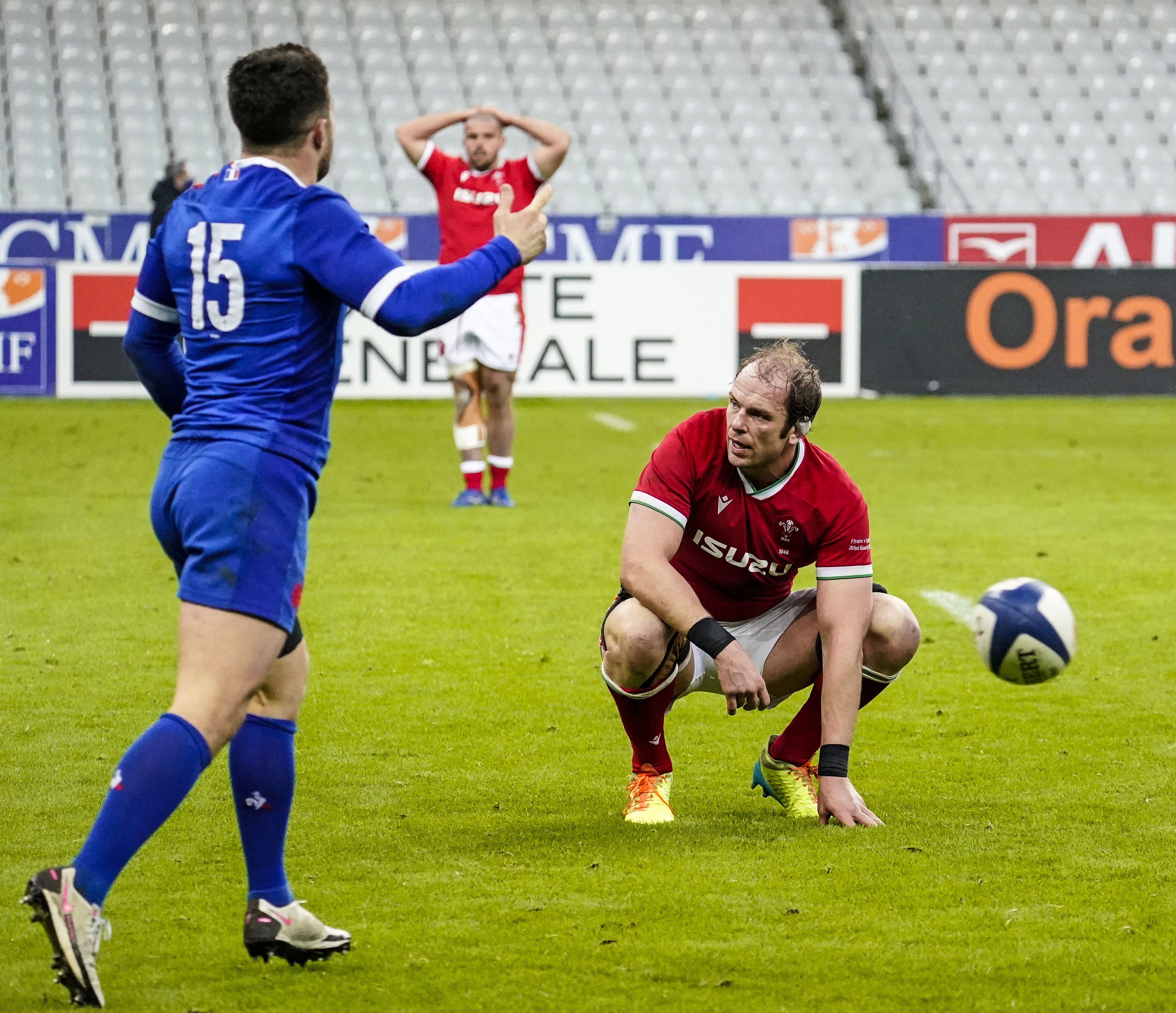 DULIN Alun Wyn Jones FRA v WALES 2021 SIX NATIONS