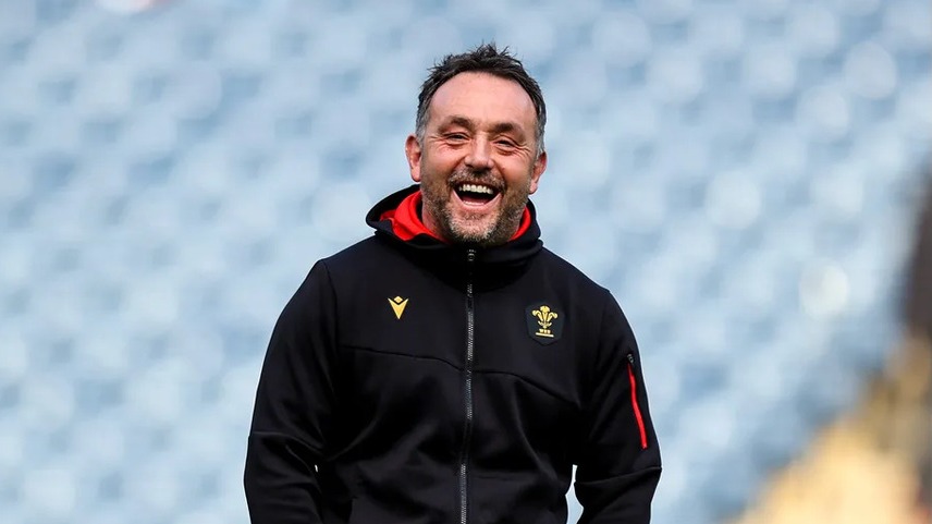 Wales' Interim Head Coach Matt Sherratt arrives at Principality Stadium ahead of the 2025 Six Nations Championship Round 3 match between Wales and Ireland.
