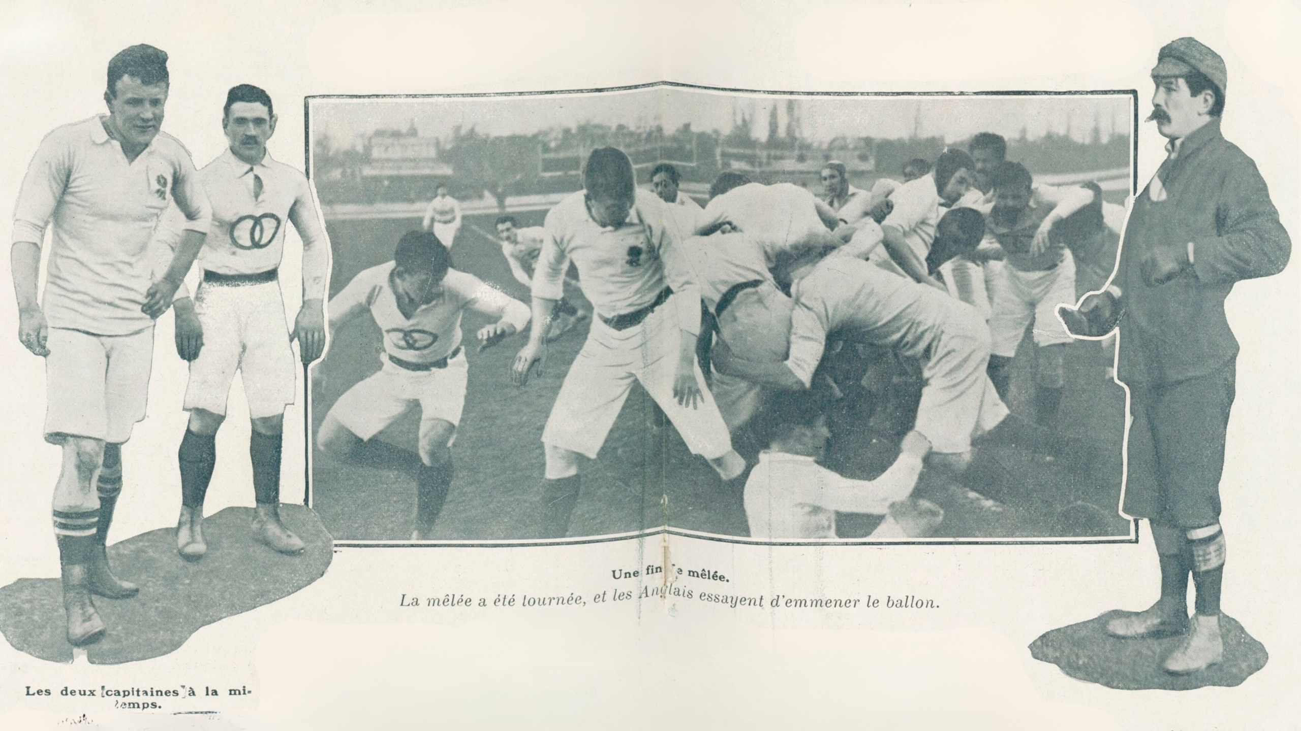 One of rugby's greatest rivalries, between France and England, began at the Parc des Princes in Paris on 22 March 1906.