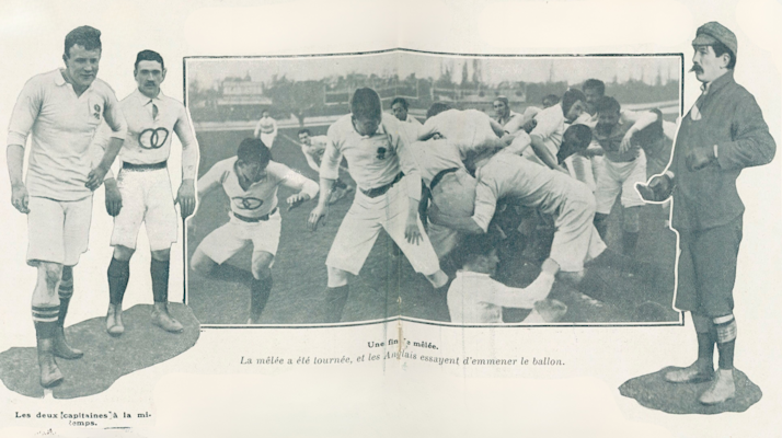 One of rugby's greatest rivalries, between France and England, began at the Parc des Princes in Paris on 22 March 1906.