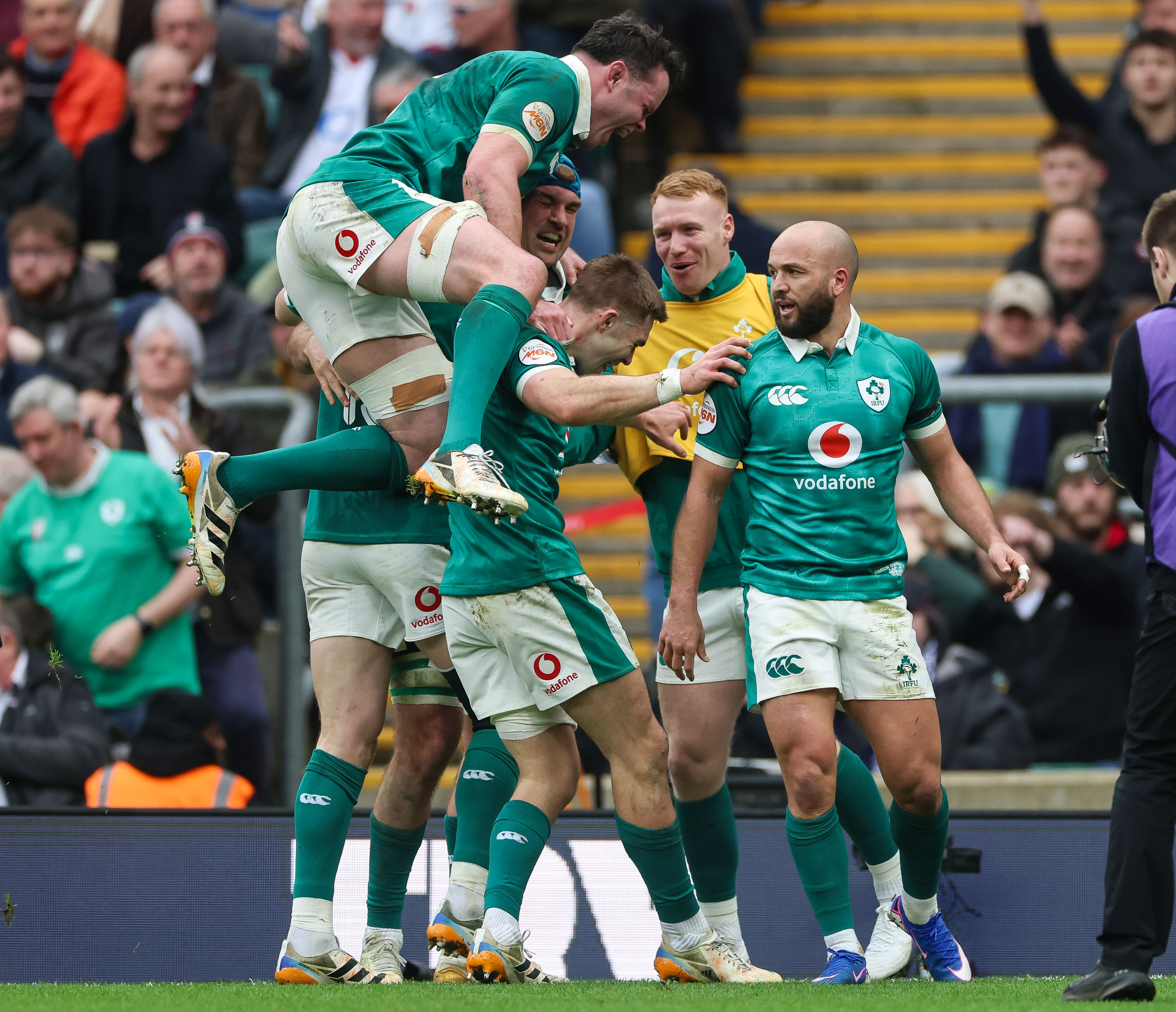 England v Ireland - Jamison Gibson-Park celebration