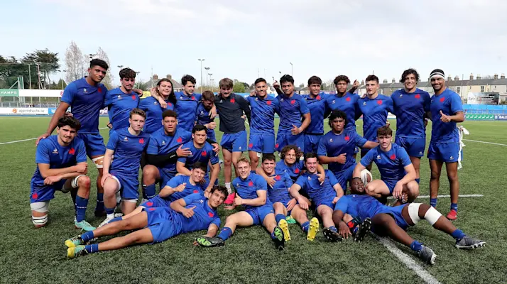 France Under-18 men went unbeaten through the 2023 Festival