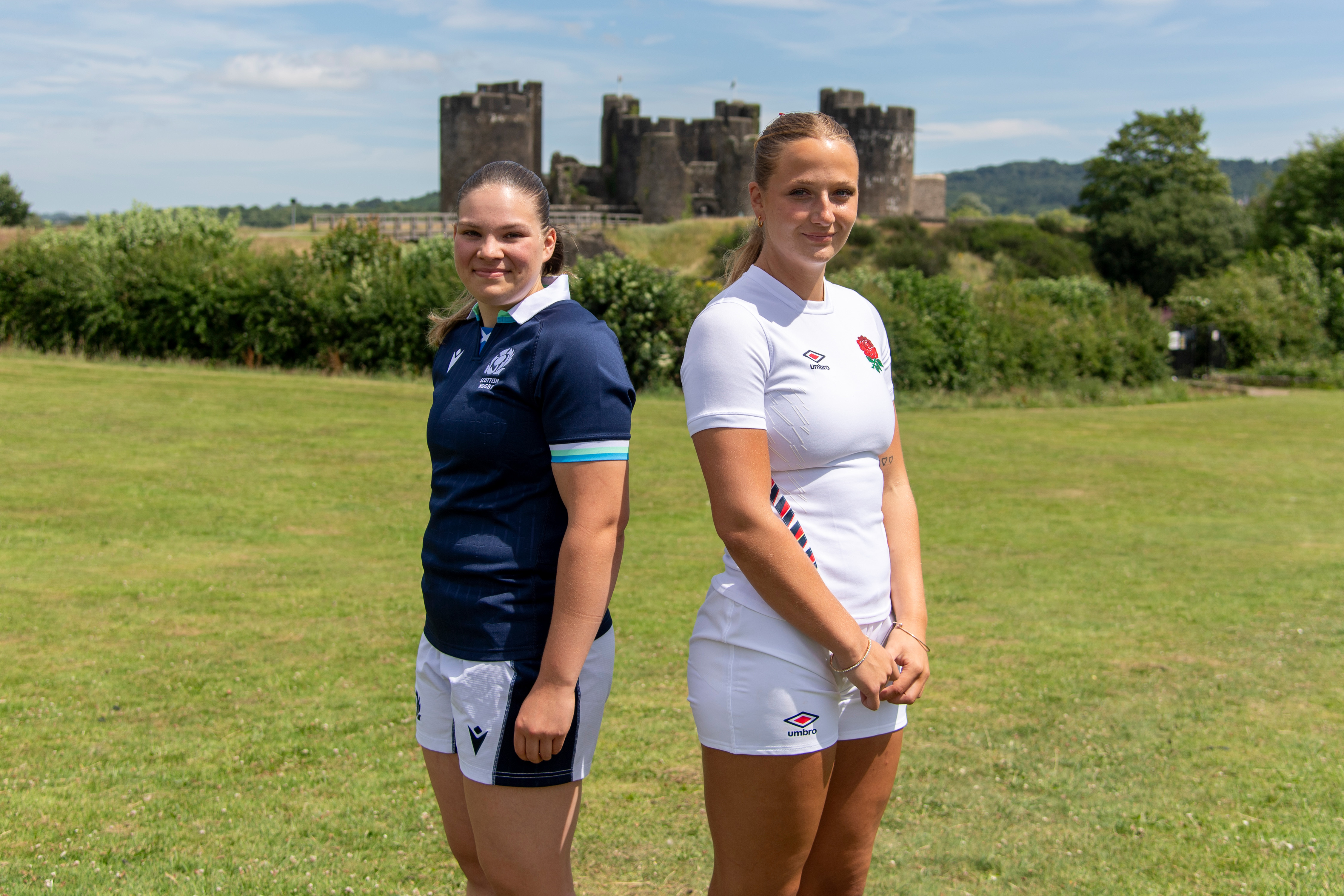 Scotland v England Captain’s And Coaches Photocall Event - 2025 Six Nations Women’s Summer Series, 4 July 2025