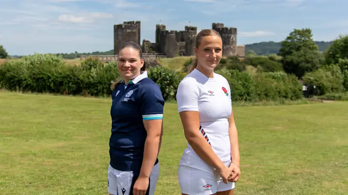 Scotland v England Captain’s And Coaches Photocall Event - 2025 Six Nations Women’s Summer Series, 4 July 2025