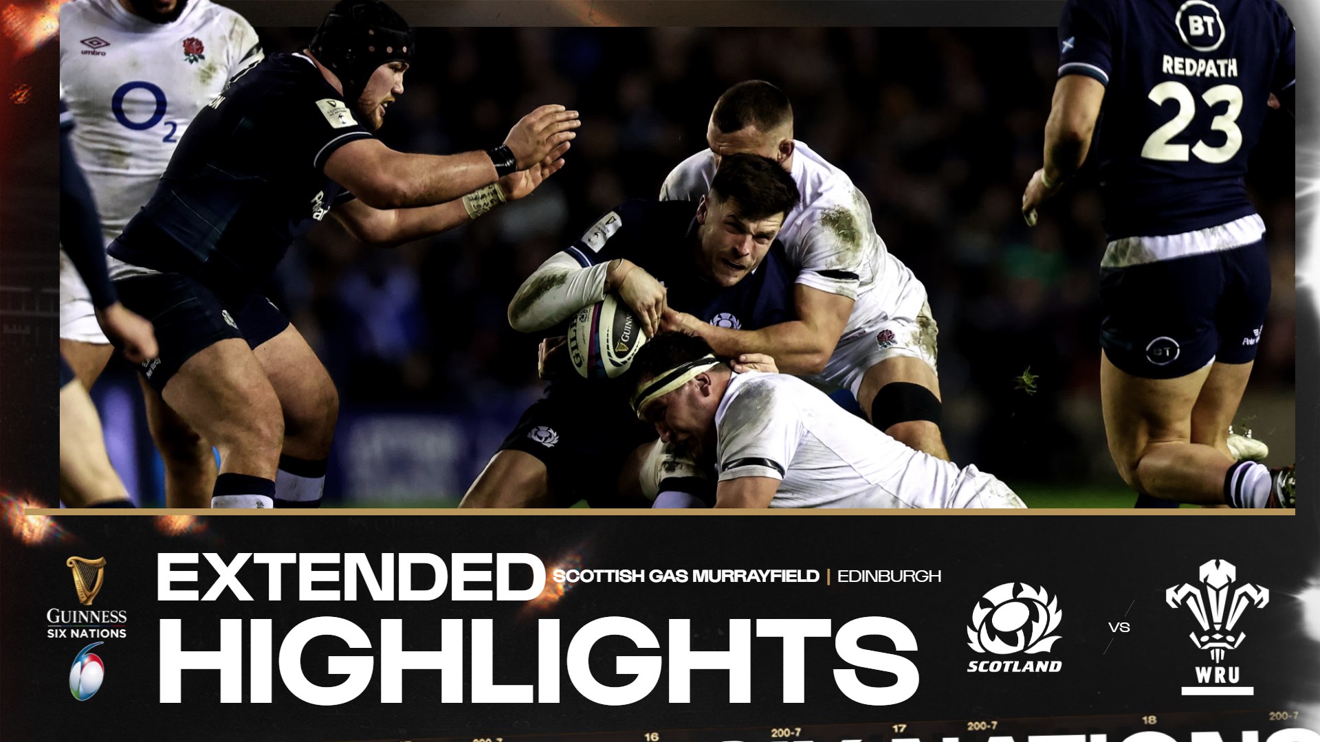EXTENDED HIGHLIGHTS | SCOTLAND V ENGLAND THUMBNAIL