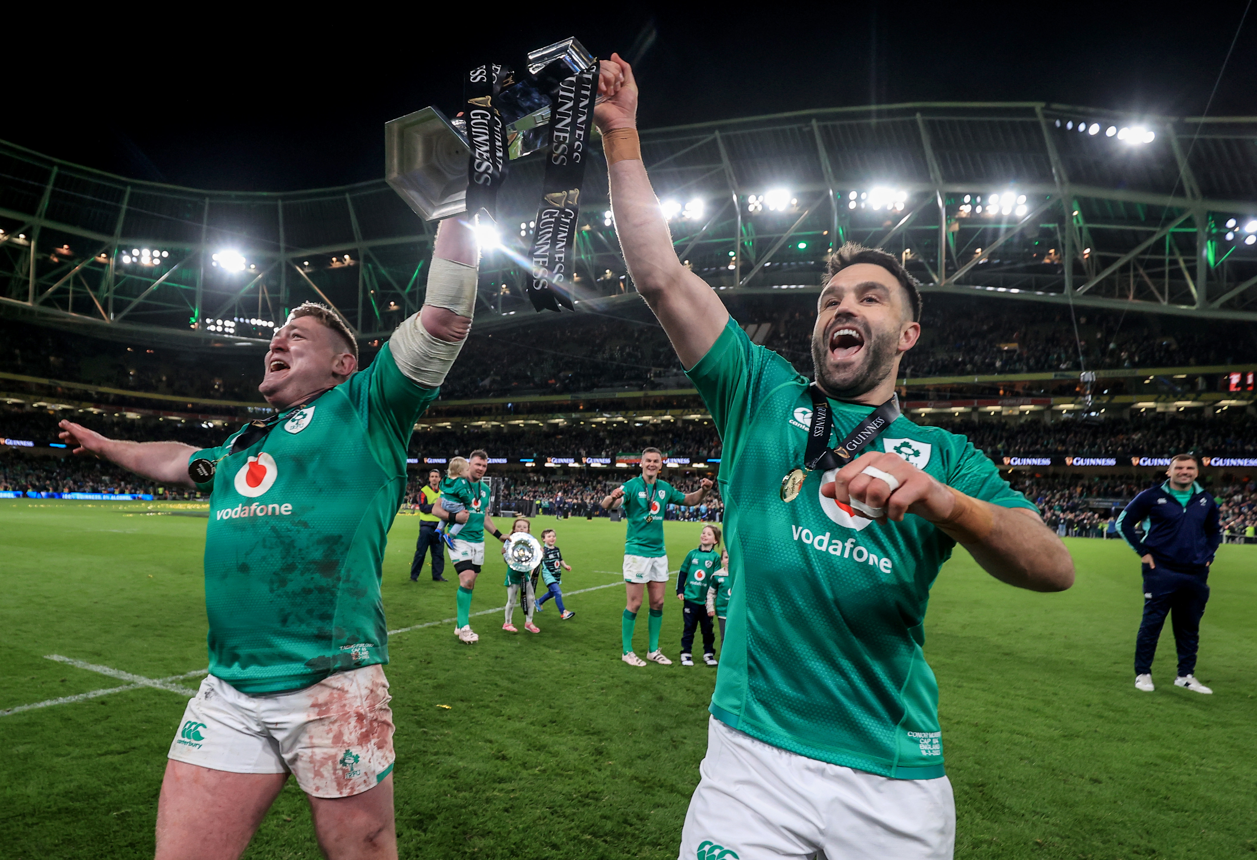 Ireland v England 2023 Tadhg Furlong Conor Murray