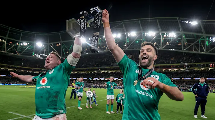 Ireland v England 2023 Tadhg Furlong Conor Murray
