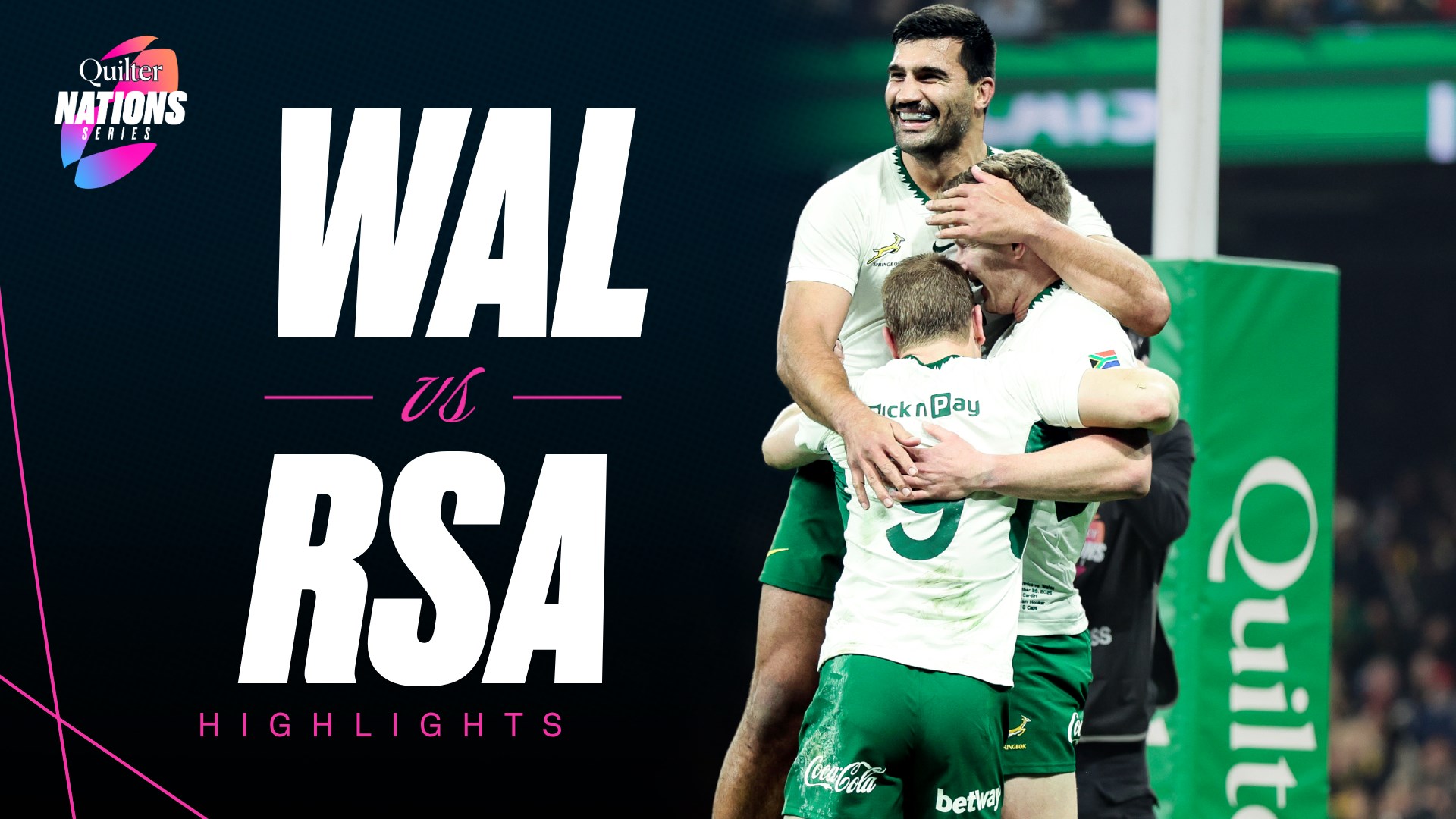 HIGHLIGHTS | Wales South Africa | Springboks nil Wales in record defeat!