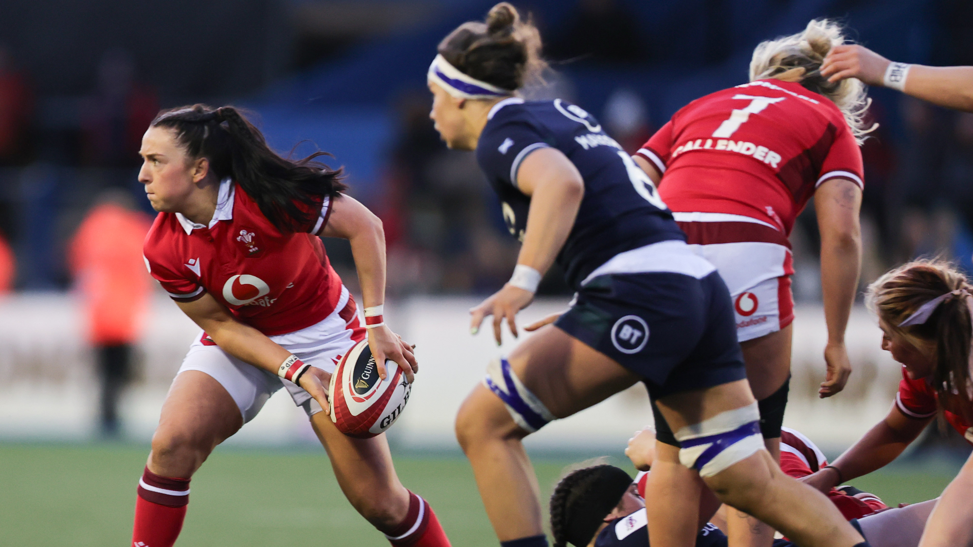 Scrum-half Sian Jones has been brought in to start against France as one of five Wales changes