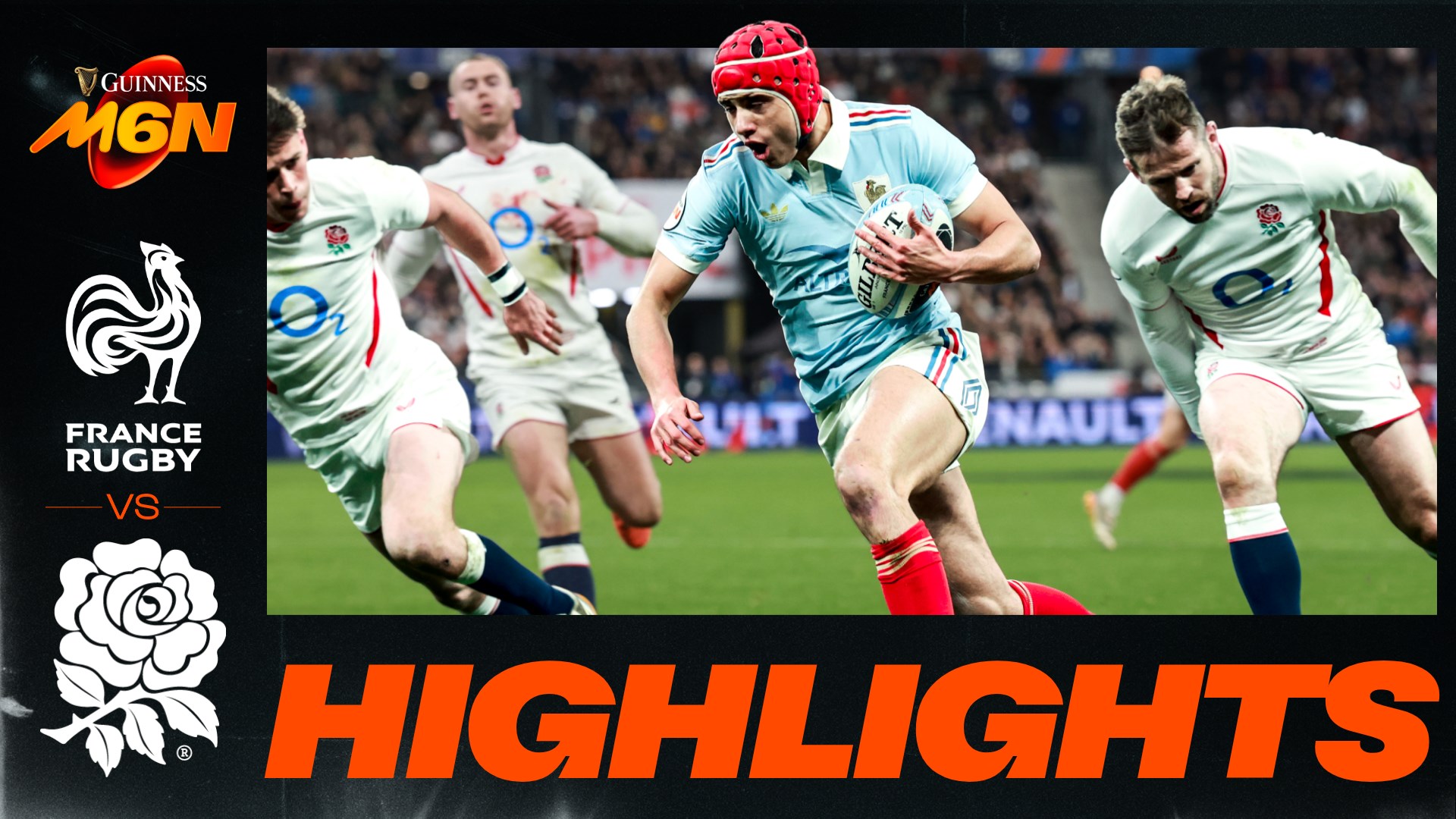 HIGHLIGHTS | France v England | The Six Nations champions are crowned in a 90-point screamer! 🏆