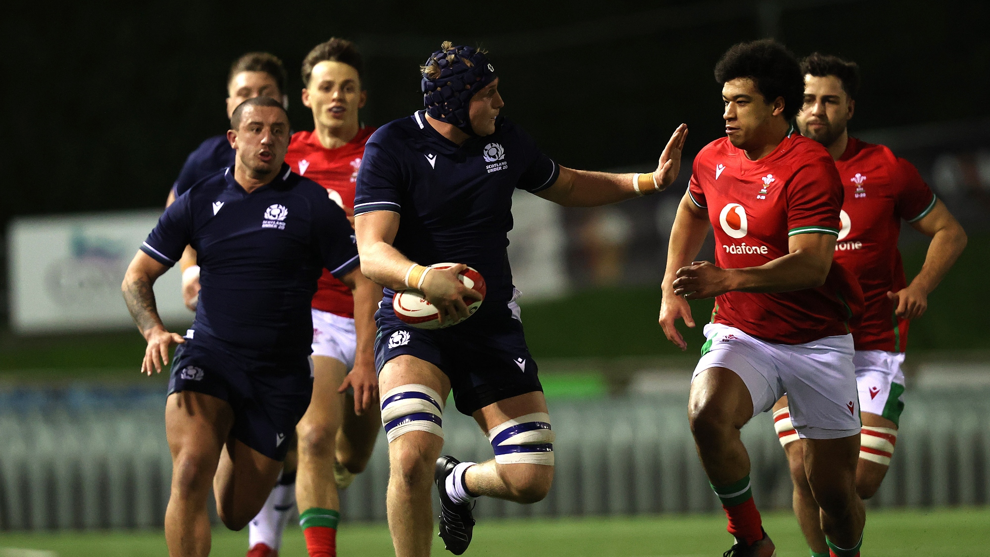 Liam McConnell Scotland U20 v Wales