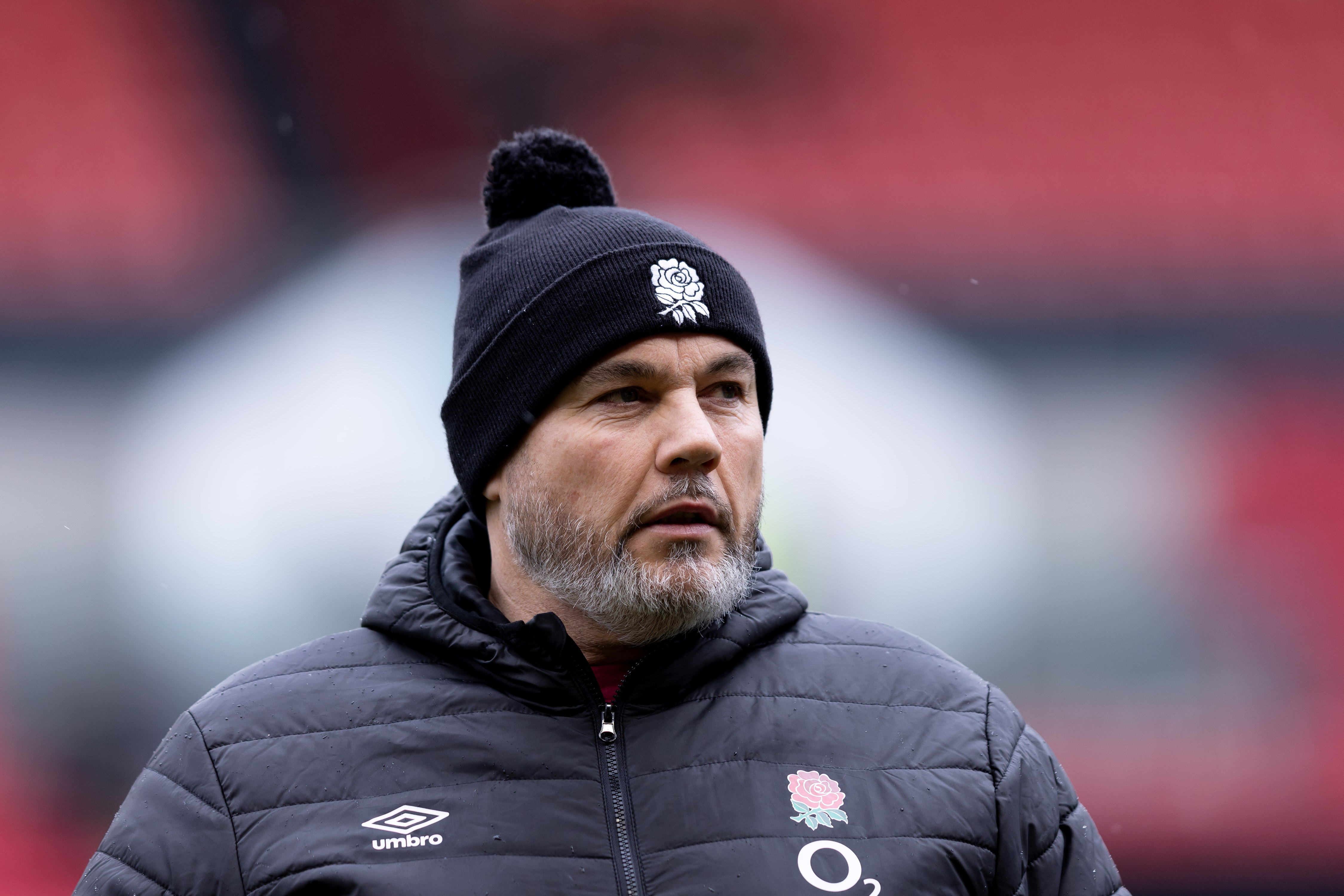 Matt Ferguson pictured during a Red Roses training session.