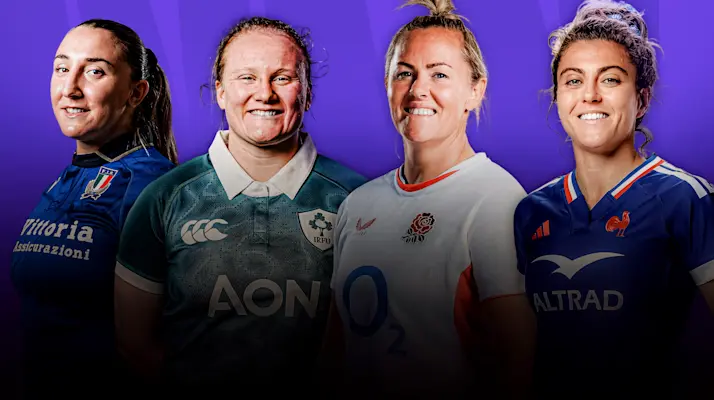 An image featuring the four nominees for Weekend MVP from Round 4 of the 2026 Guinness Women's Six Nations.