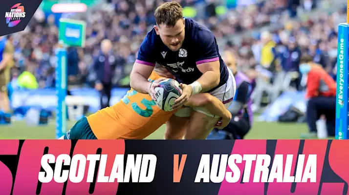 HIGHLIGHTS | SCOTLAND V AUSTRALIA | 2021 AUTUMN NATIONS SERIES