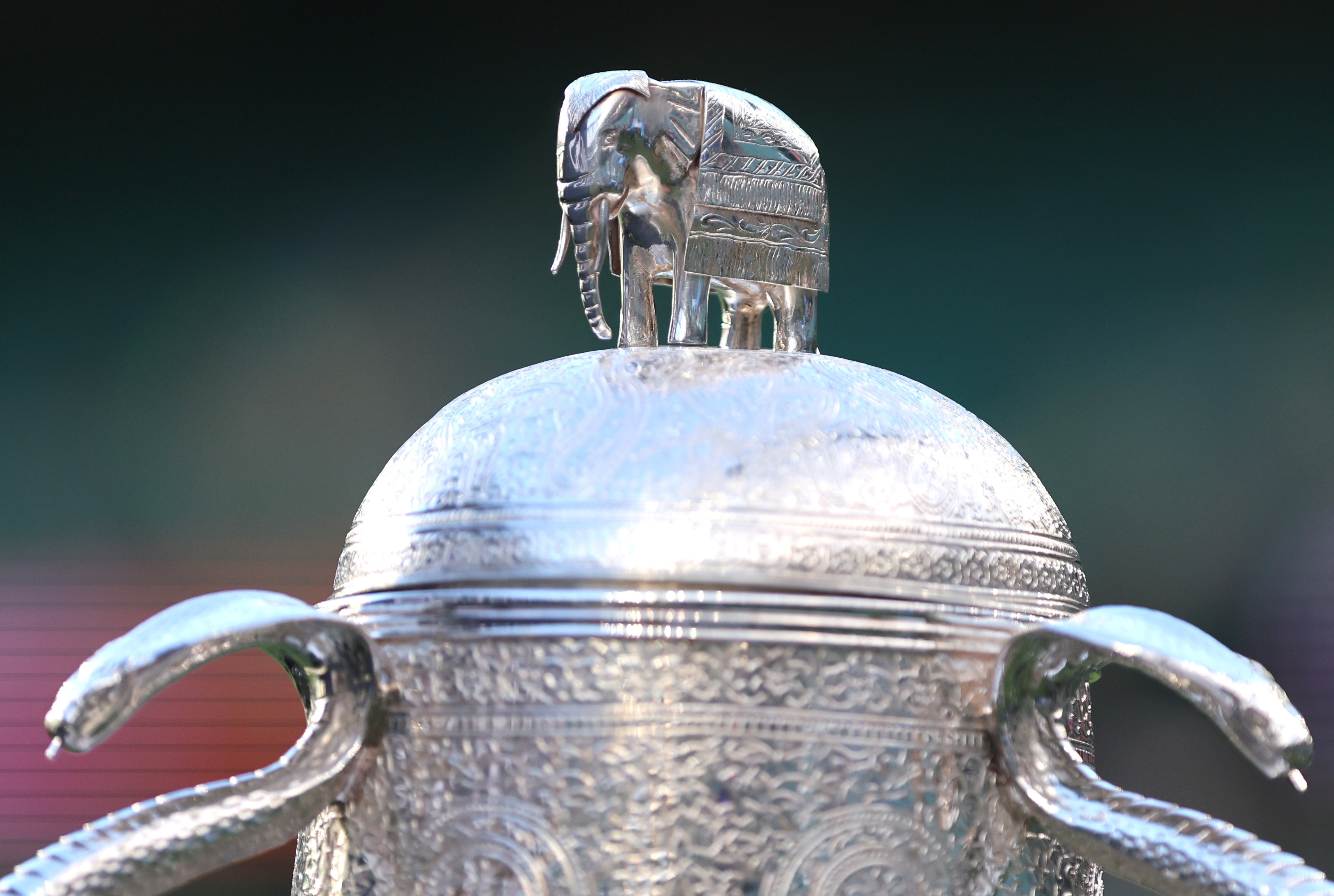 A view of the Calcutta Cup during the 2025 Championship.
