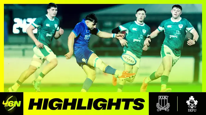 U6N - YouTube Thumbnail - ITA v IRE