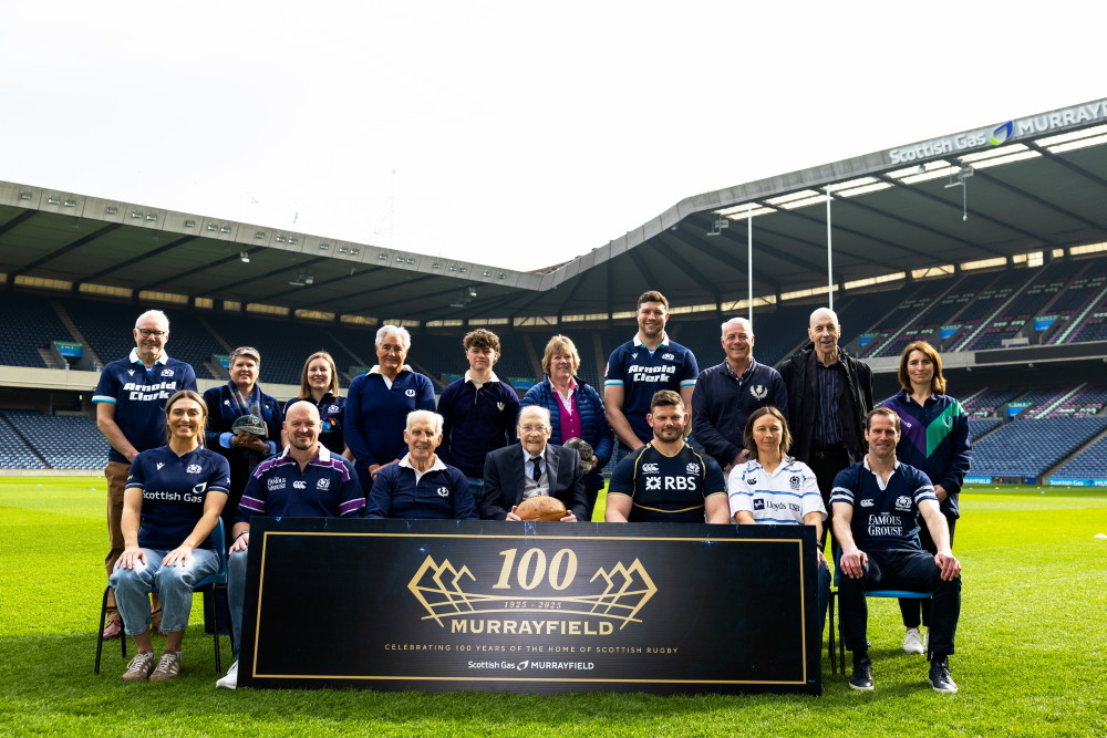 100 years of Murrayfield