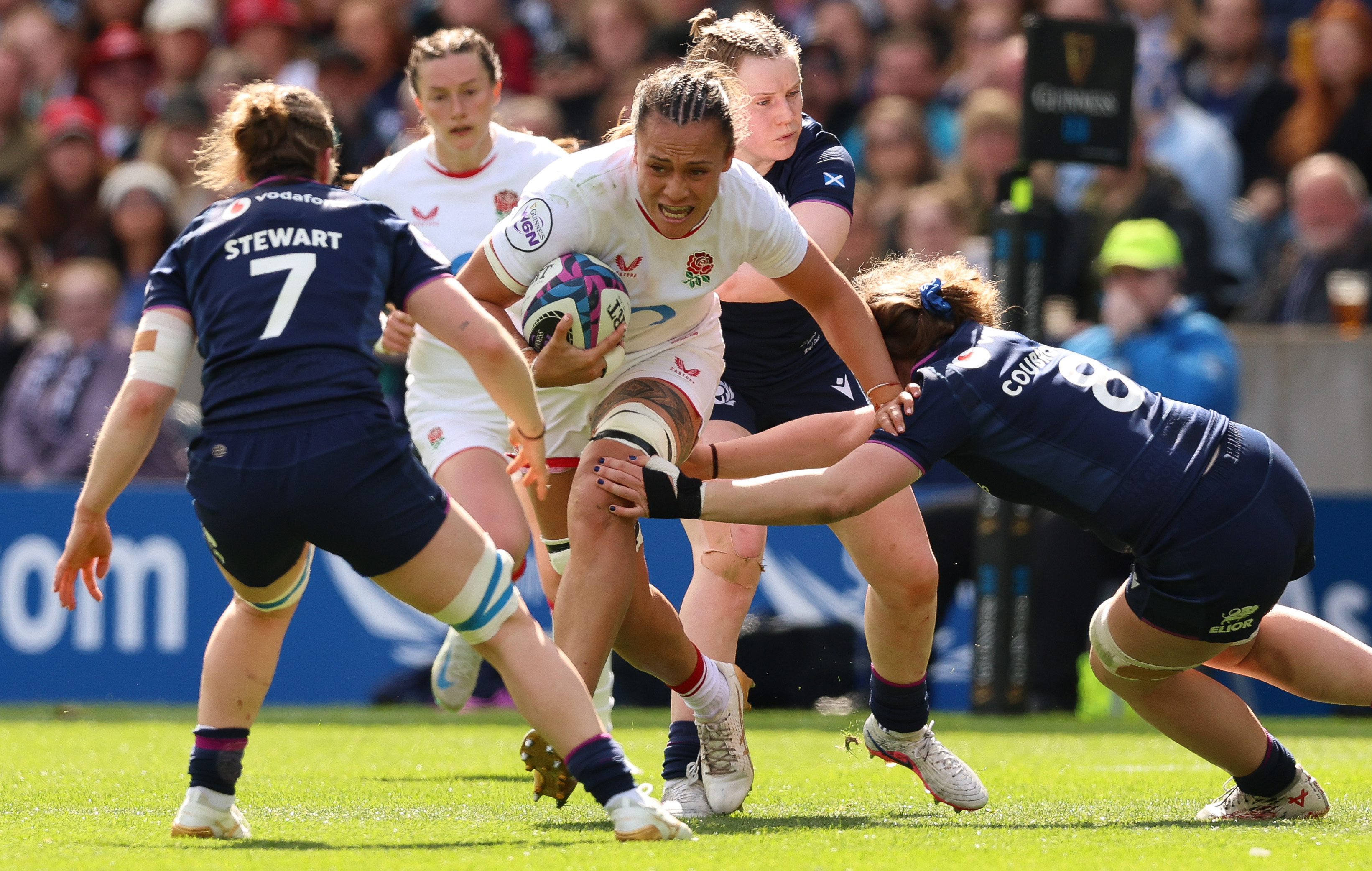 Maddie Feaunati  v Scotland