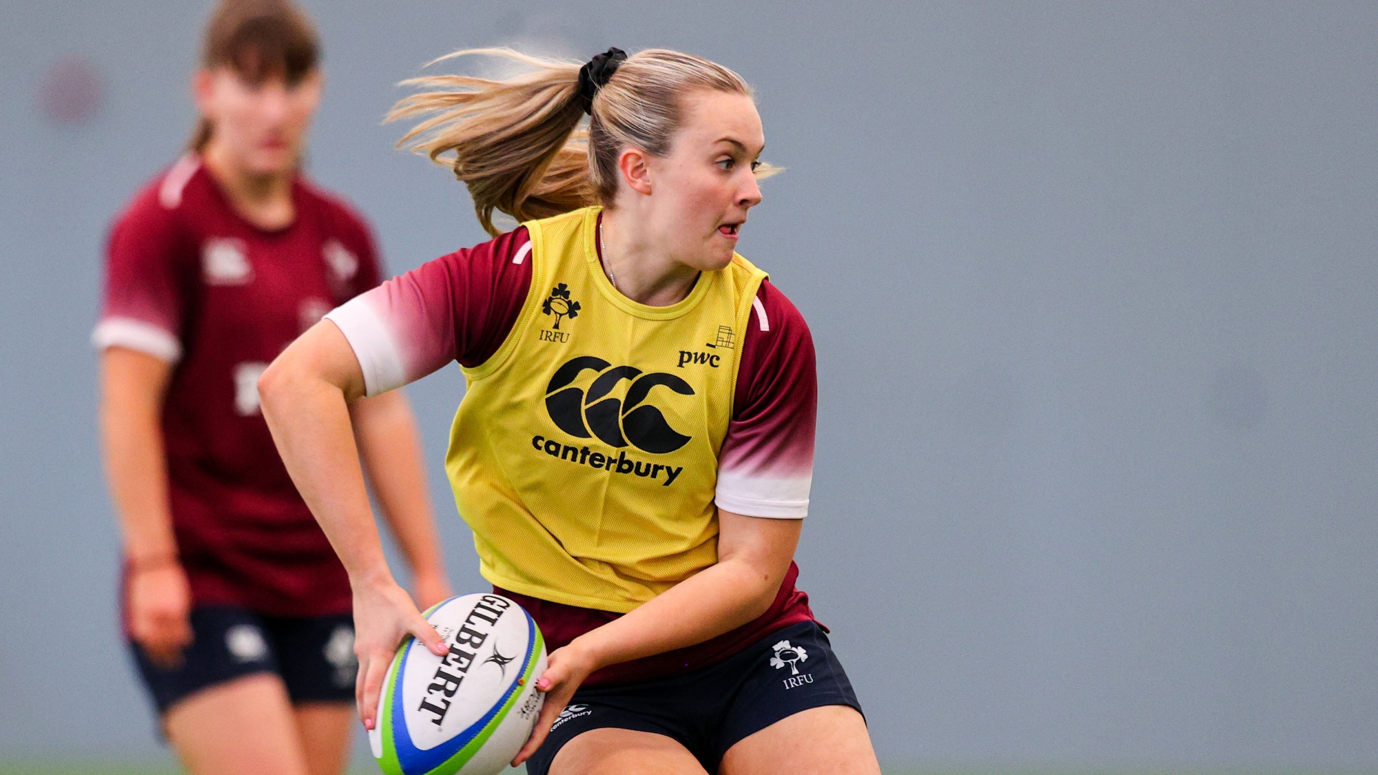 Lucia Linn in training at the Ireland High Performance Centre
