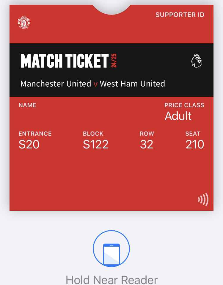 NFC tickets