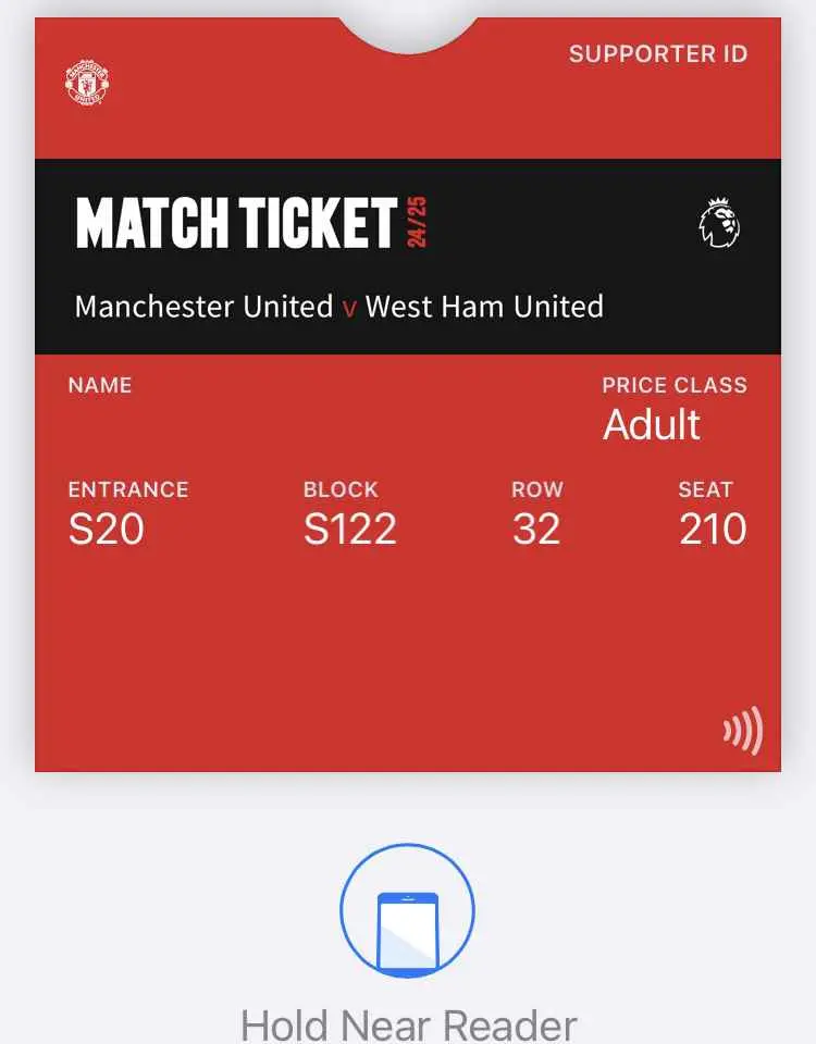 NFC tickets