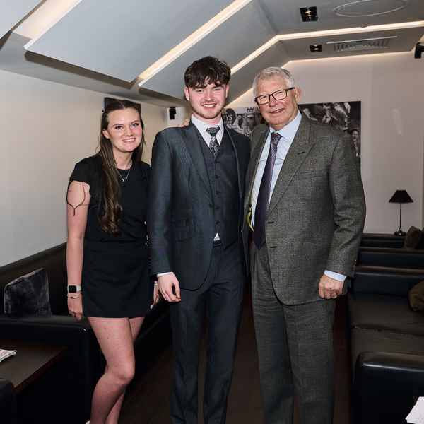 A special moment with Sir Alex for MMU Students