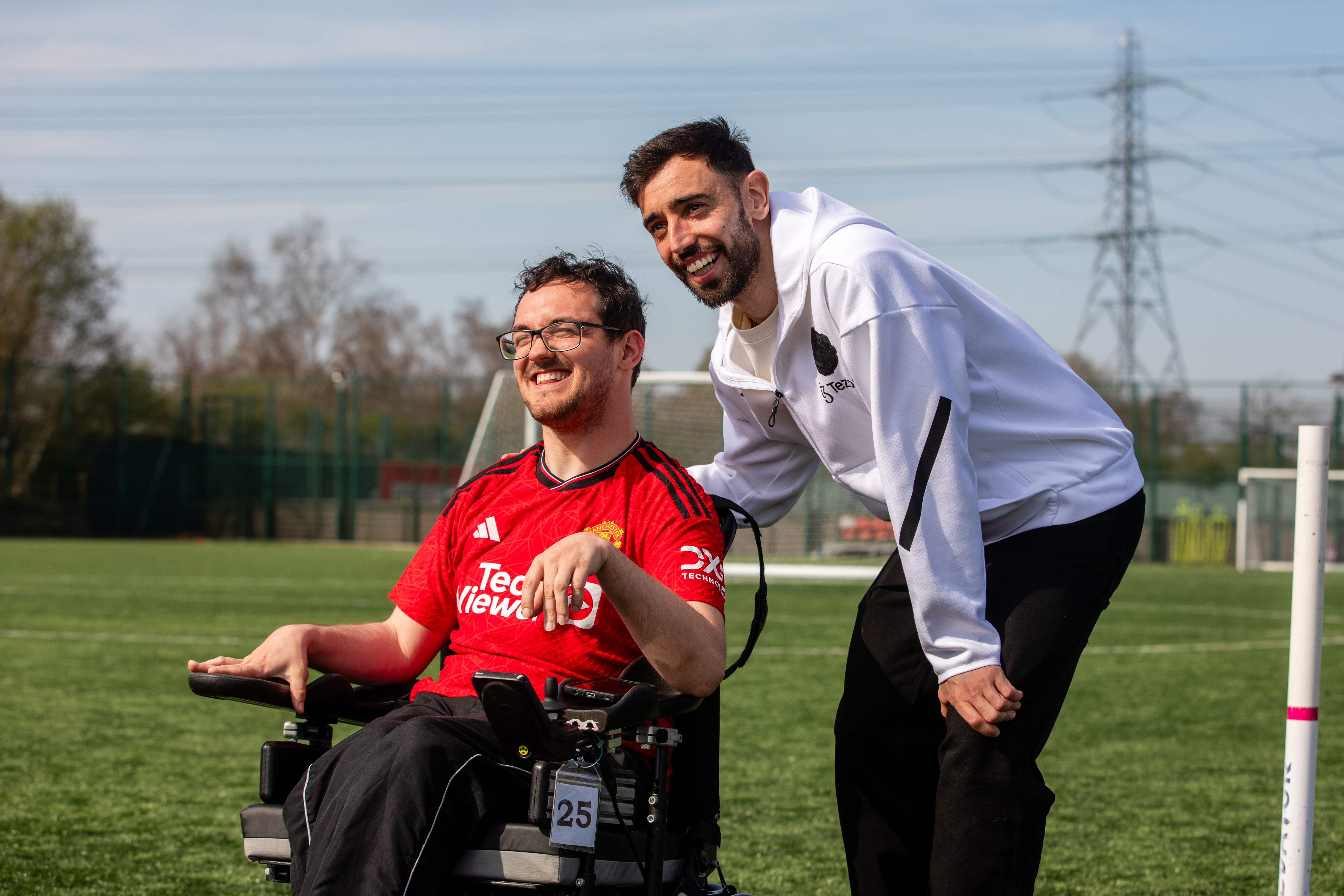 From one captain to another Bruno powerchair session
