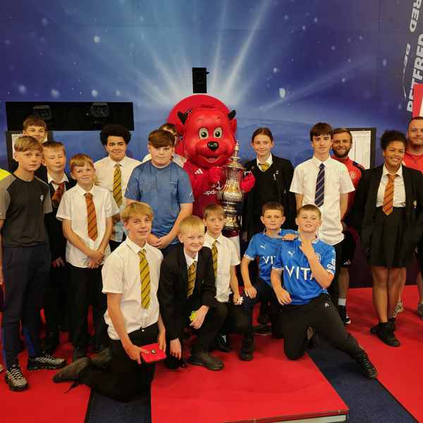 Foundation participants enjoy darts event in Blackpool