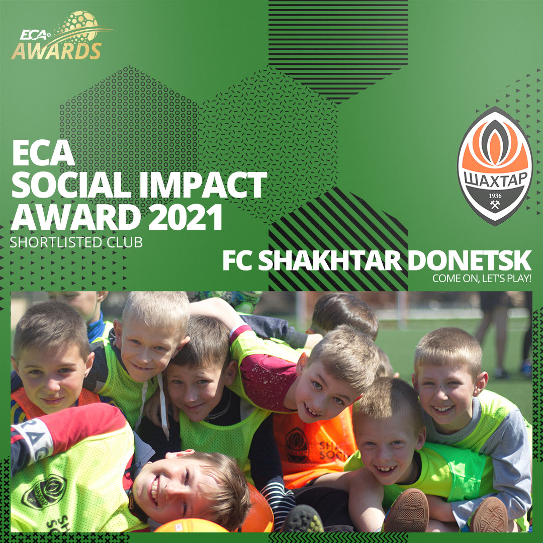 Inspiring club projects shortlisted for the ECA Awards 2021 - EFC